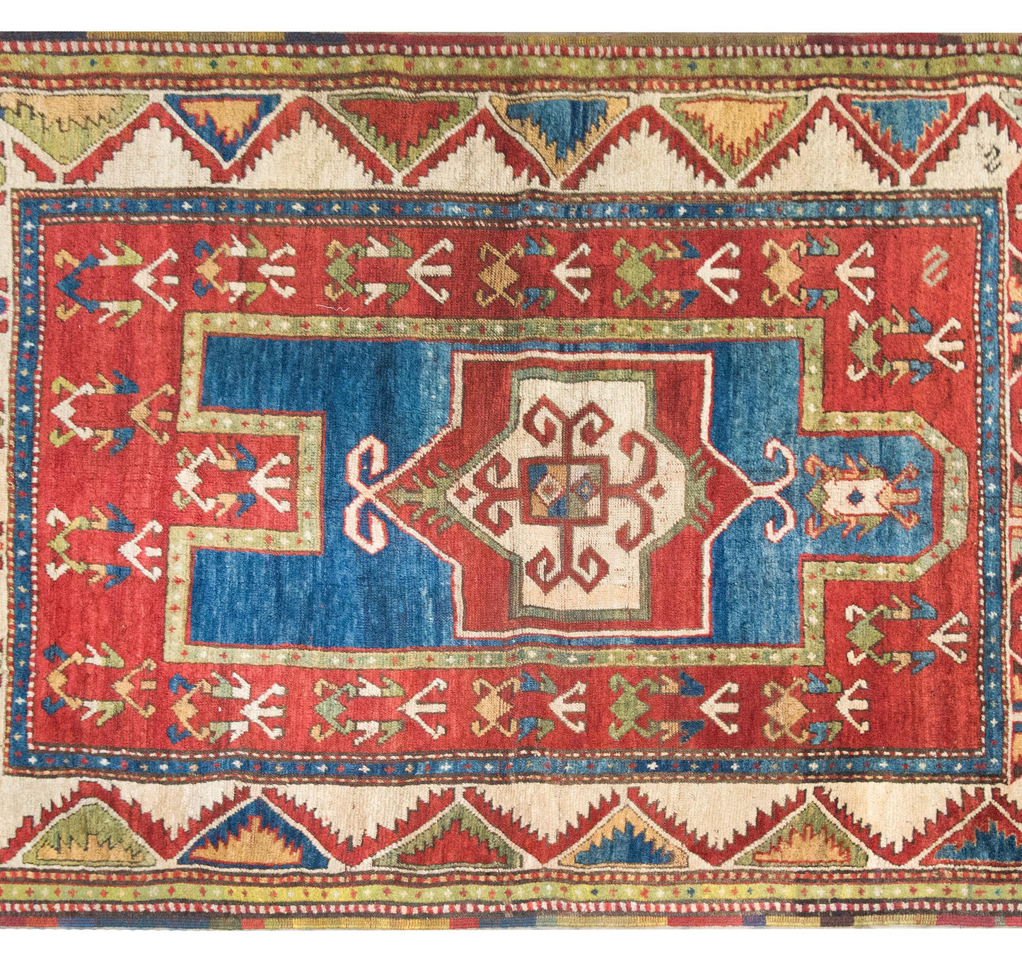 Early 20th Century Kazak Prayer Rug