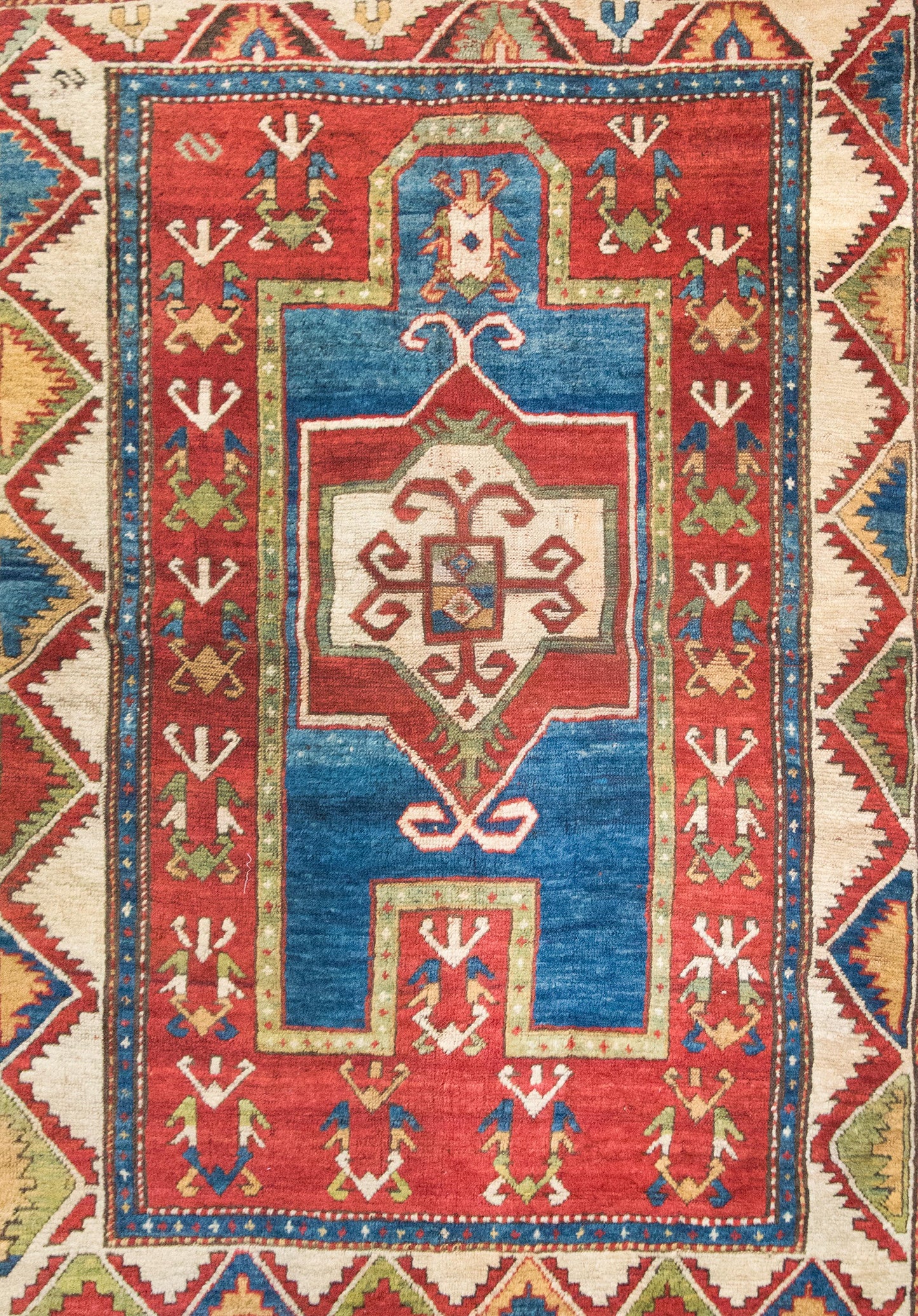 Early 20th Century Kazak Prayer Rug