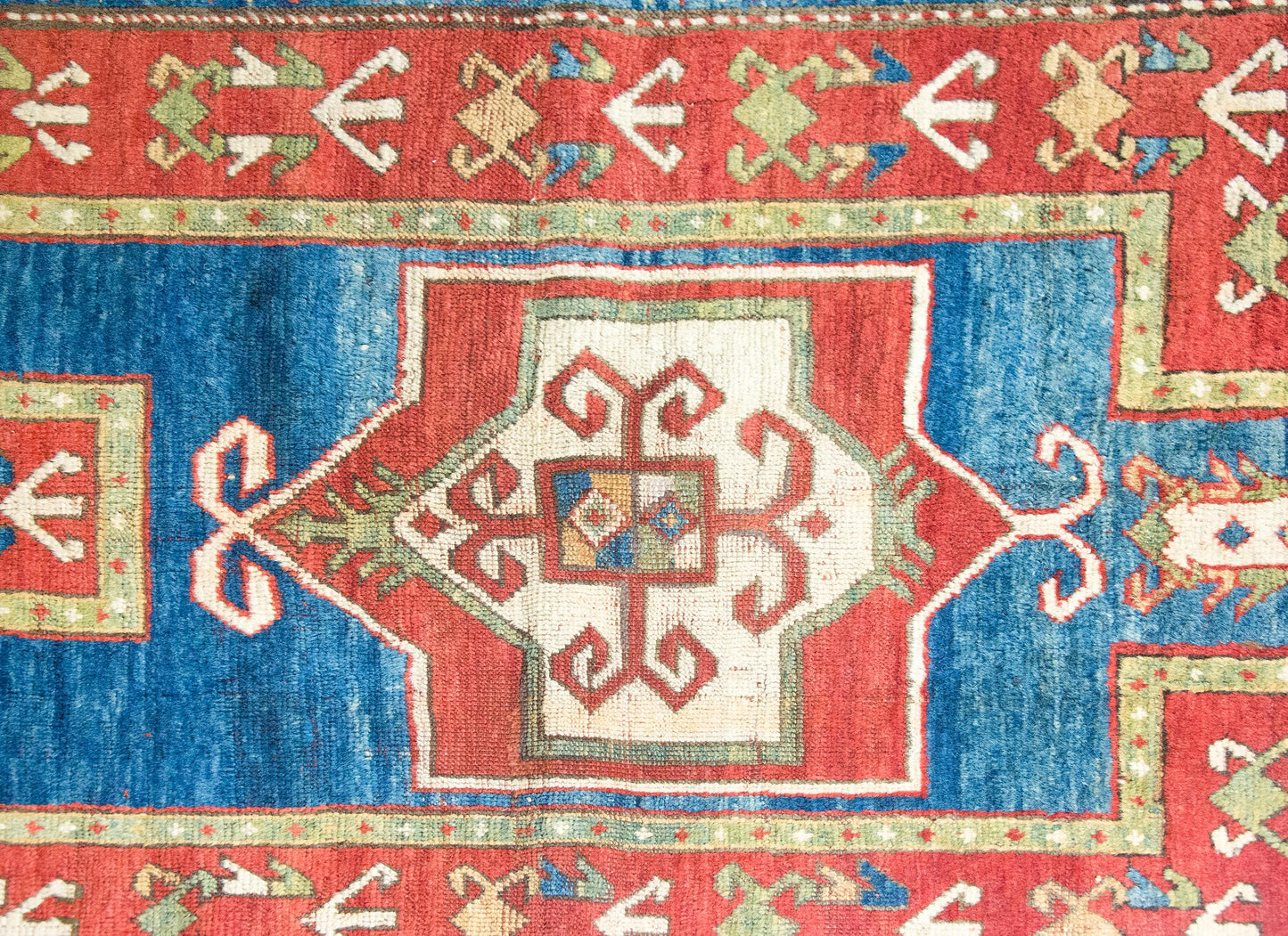 Early 20th Century Kazak Prayer Rug