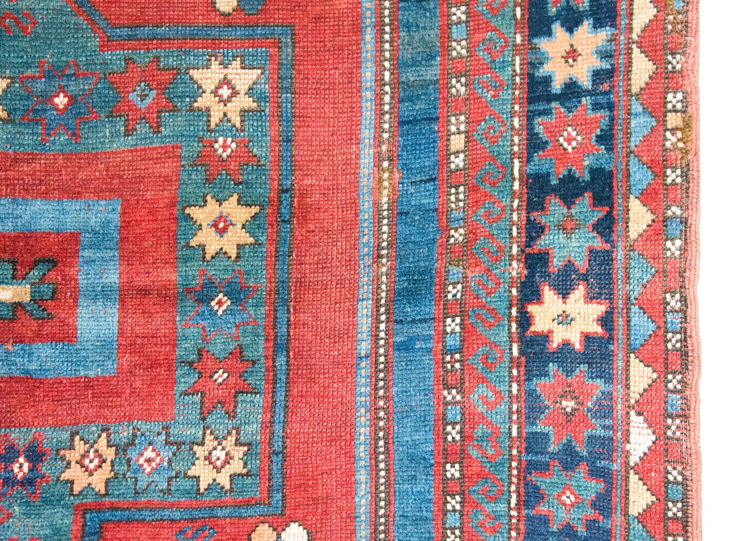 Early 20th Century Persian Kazak Rug For Sale