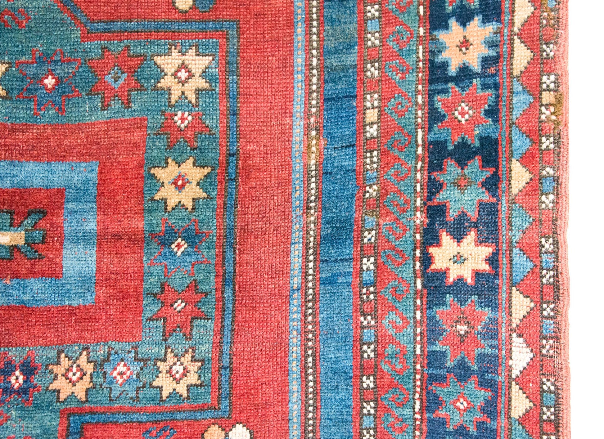 Early 20th Century Persian Kazak Rug For Sale