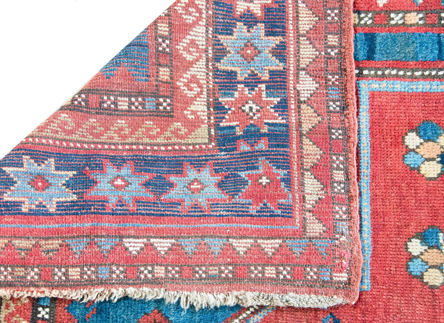 Early 20th Century Persian Kazak Rug For Sale