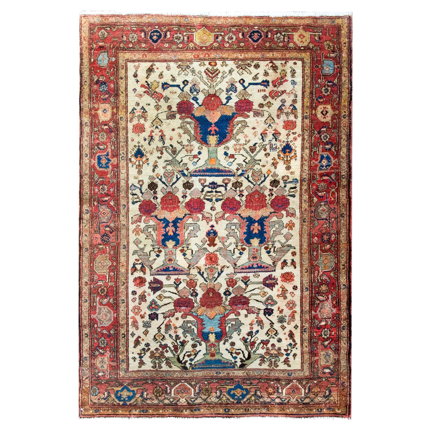 Early 20th Century Persian Senneh Rug For Sale