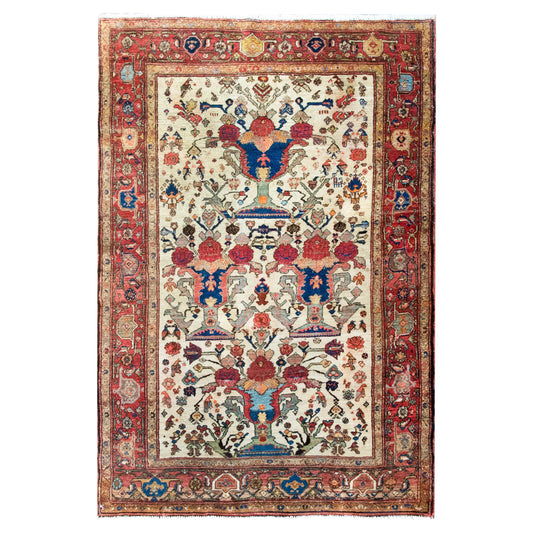 Early 20th Century Persian Senneh Rug For Sale