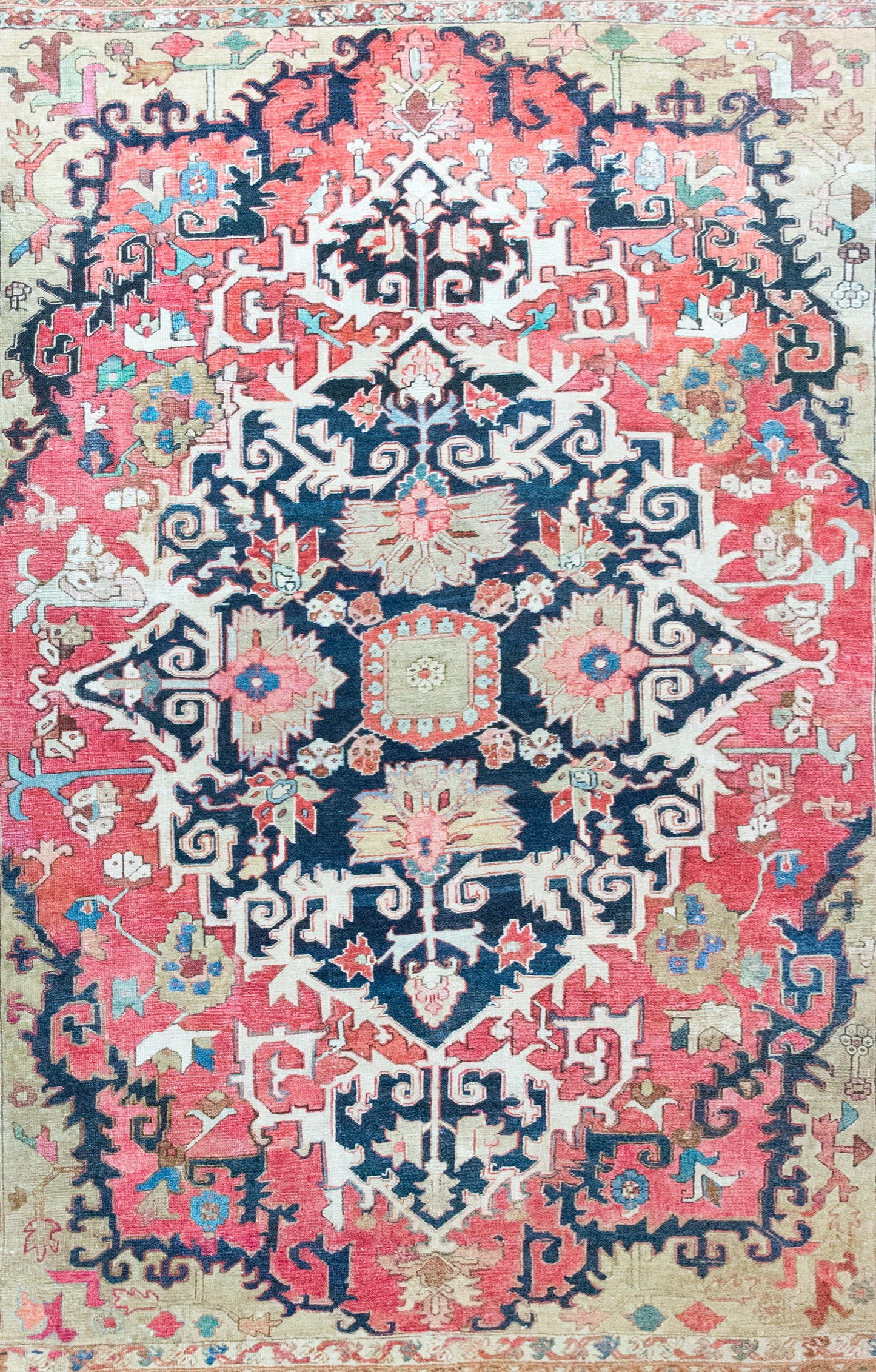 19th Century Persian Serapi Rug