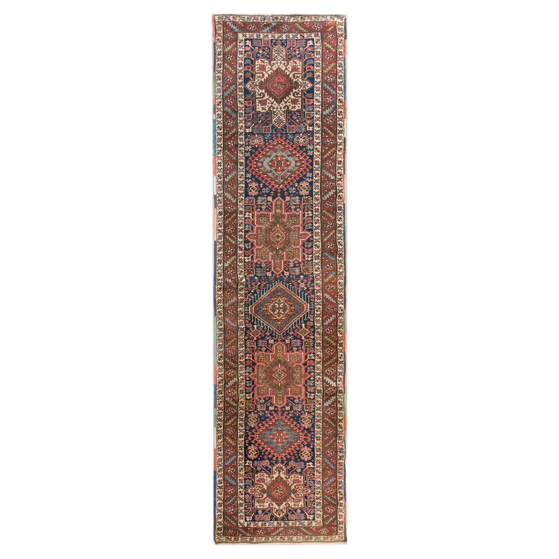 Early 20th Century Persian Heriz Rug For Sale