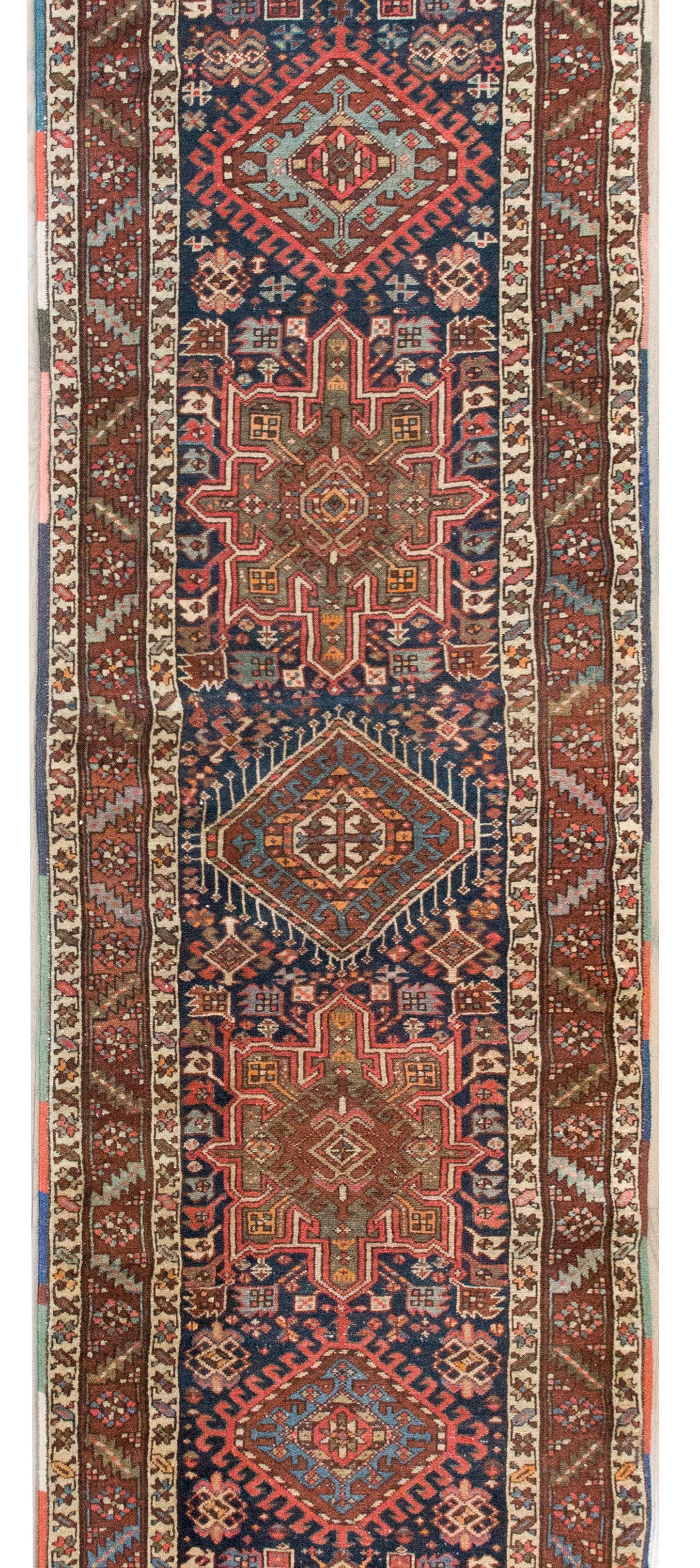 Early 20th Century Persian Heriz Rug