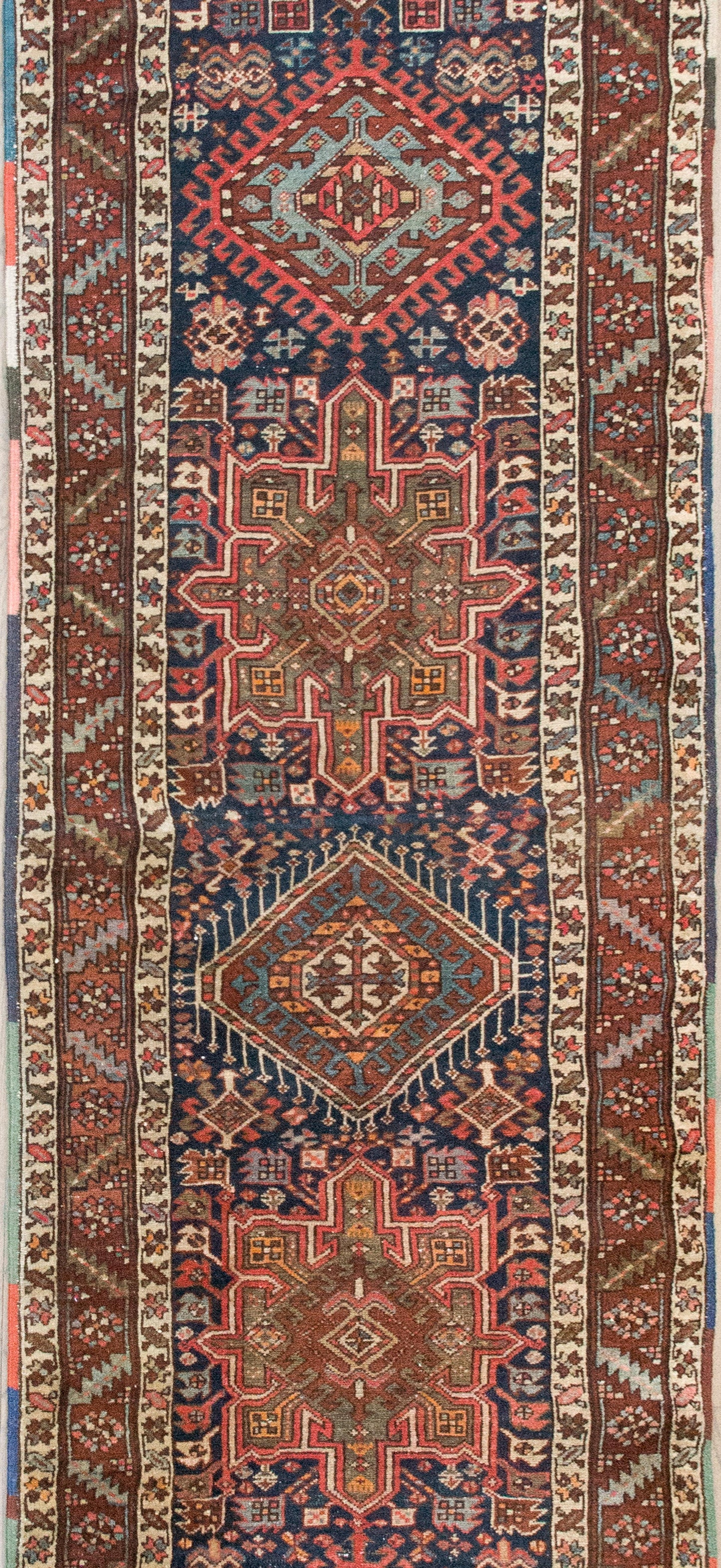 Early 20th Century Persian Heriz Rug