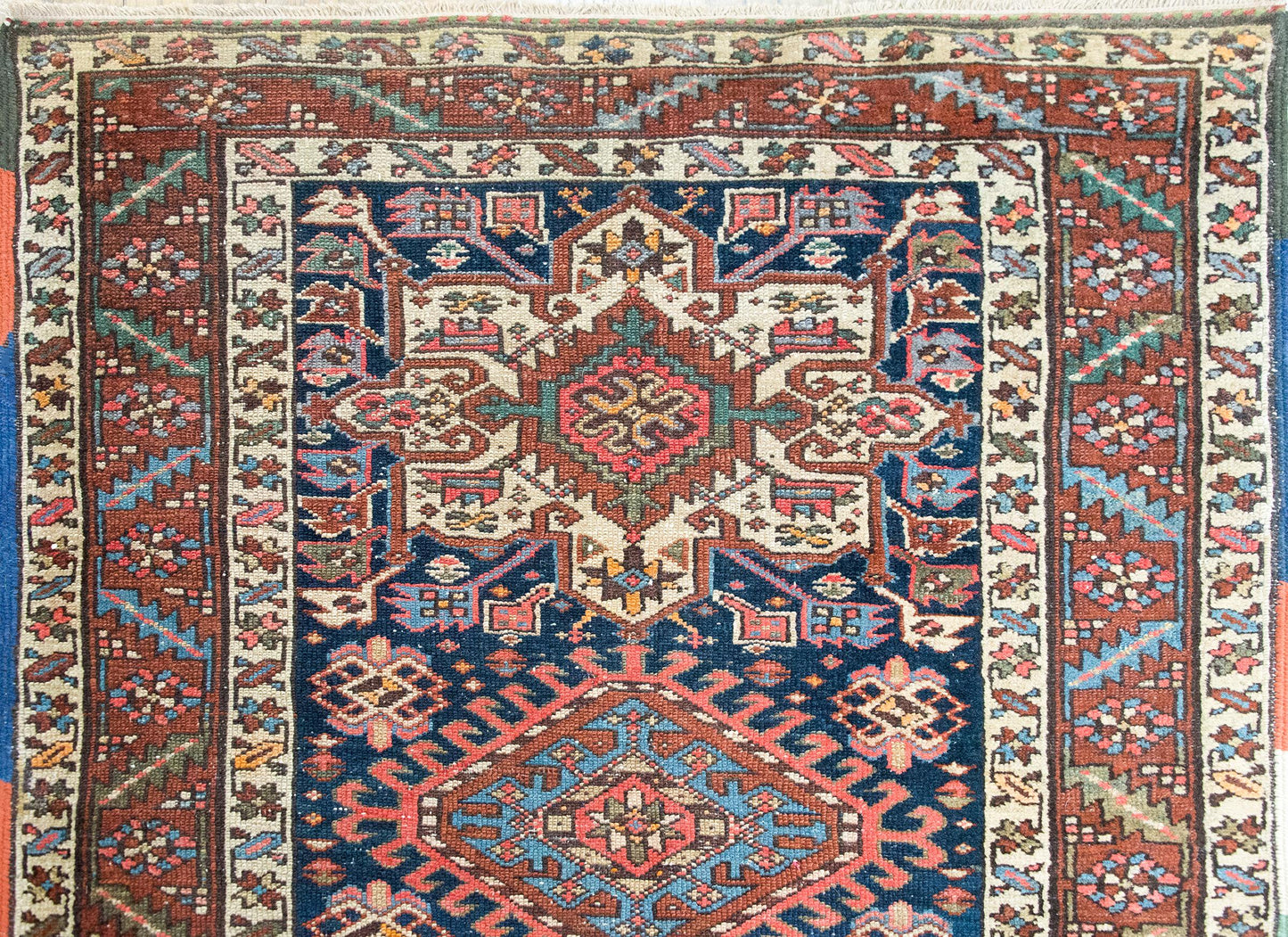 Early 20th Century Persian Heriz Rug