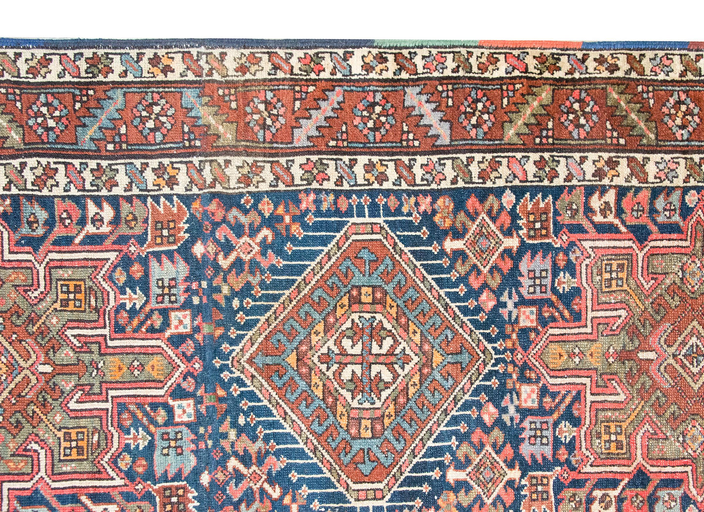 Early 20th Century Persian Heriz Rug