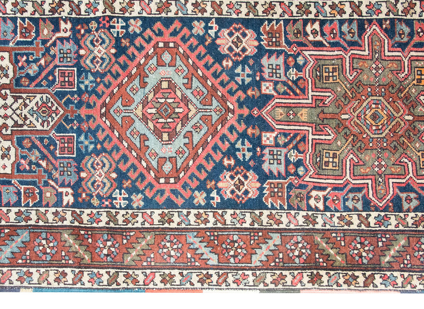 Early 20th Century Persian Heriz Rug