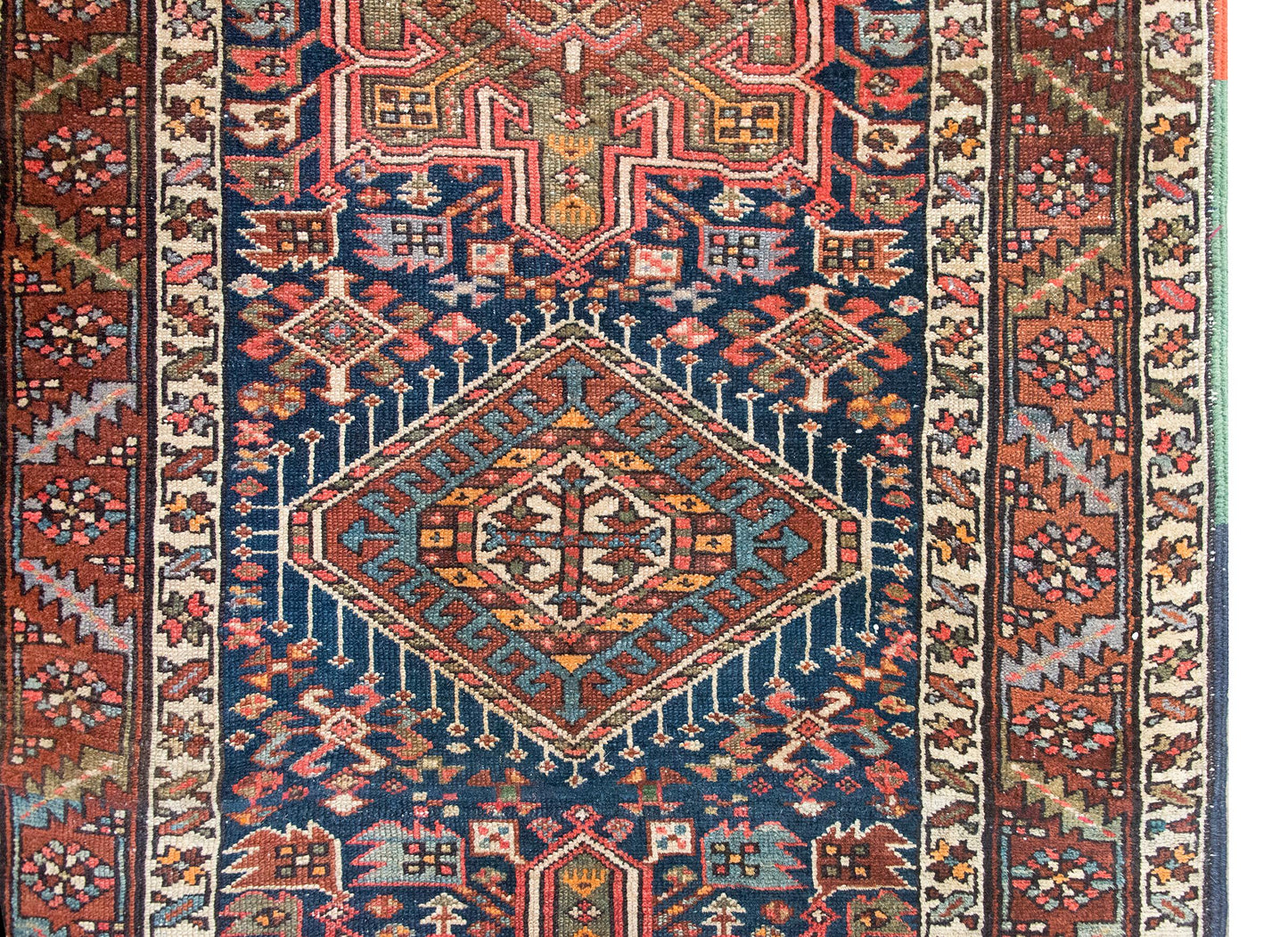 Early 20th Century Persian Heriz Rug