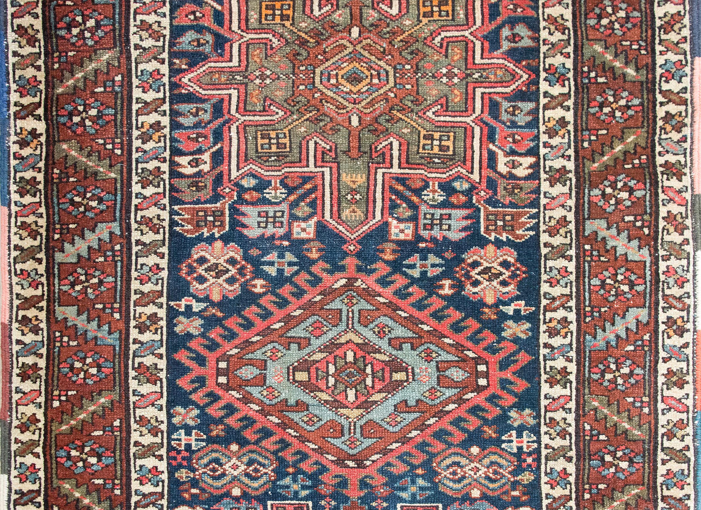 Early 20th Century Persian Heriz Rug