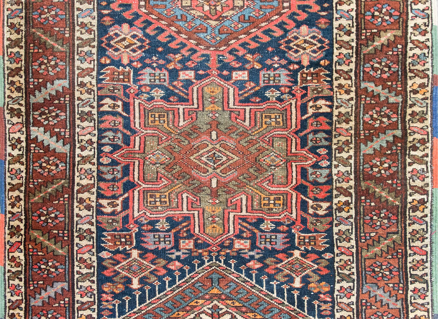 Early 20th Century Persian Heriz Rug