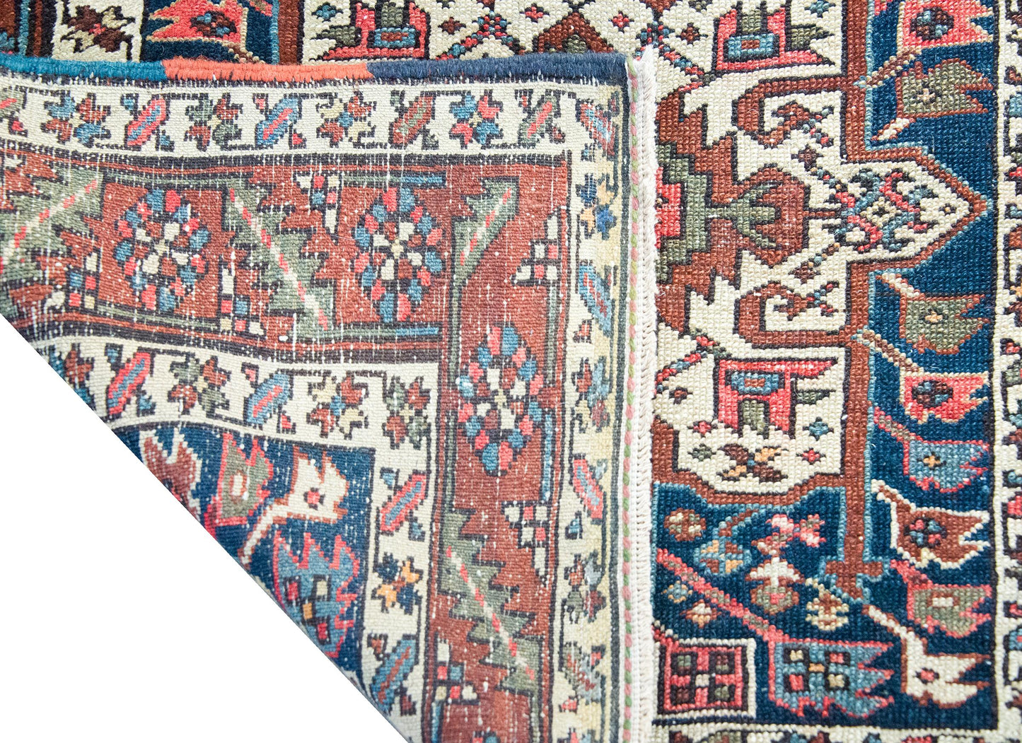 Early 20th Century Persian Heriz Rug