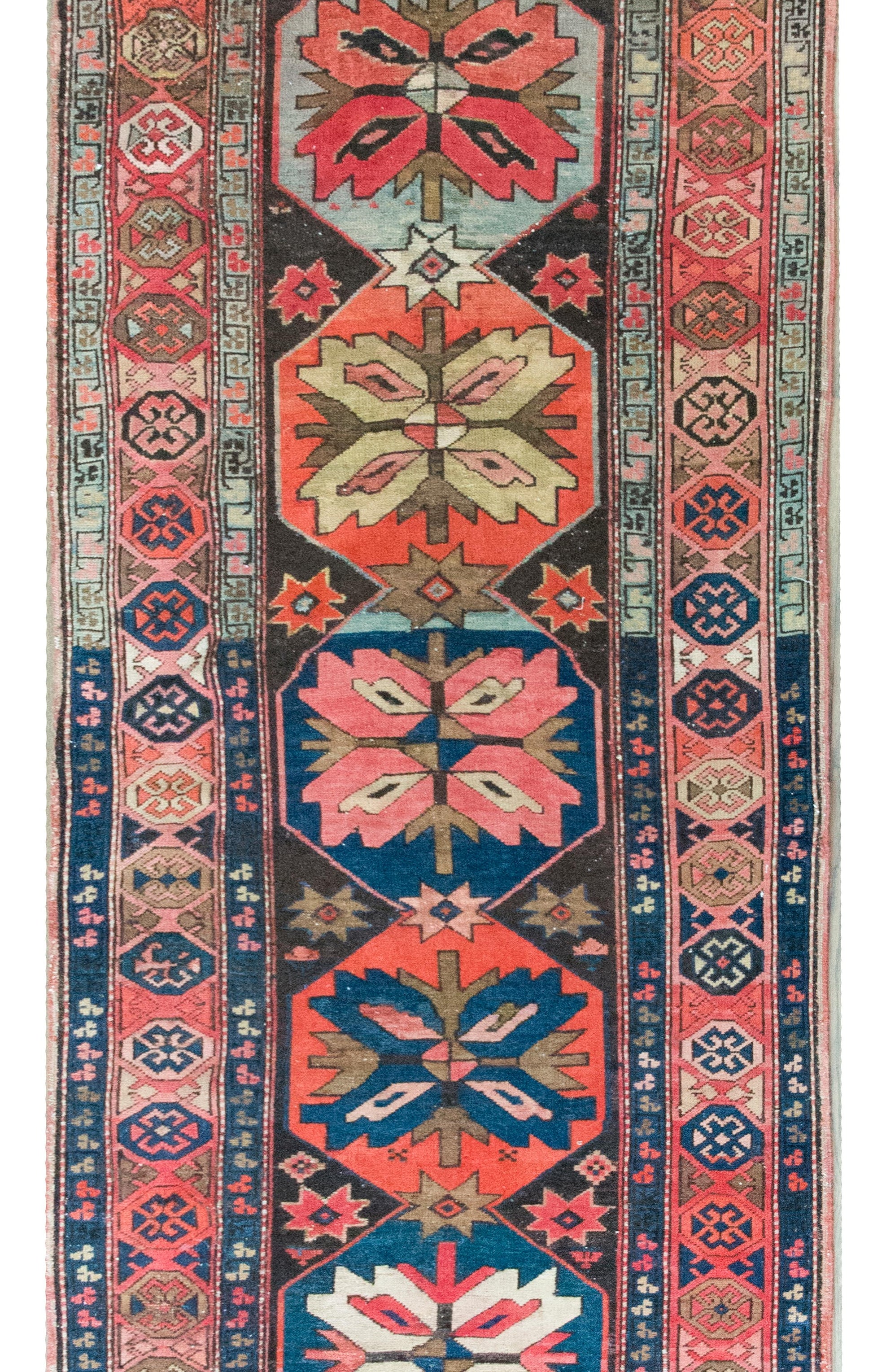 Early 20th Century Persian Kazak Rug For Sale