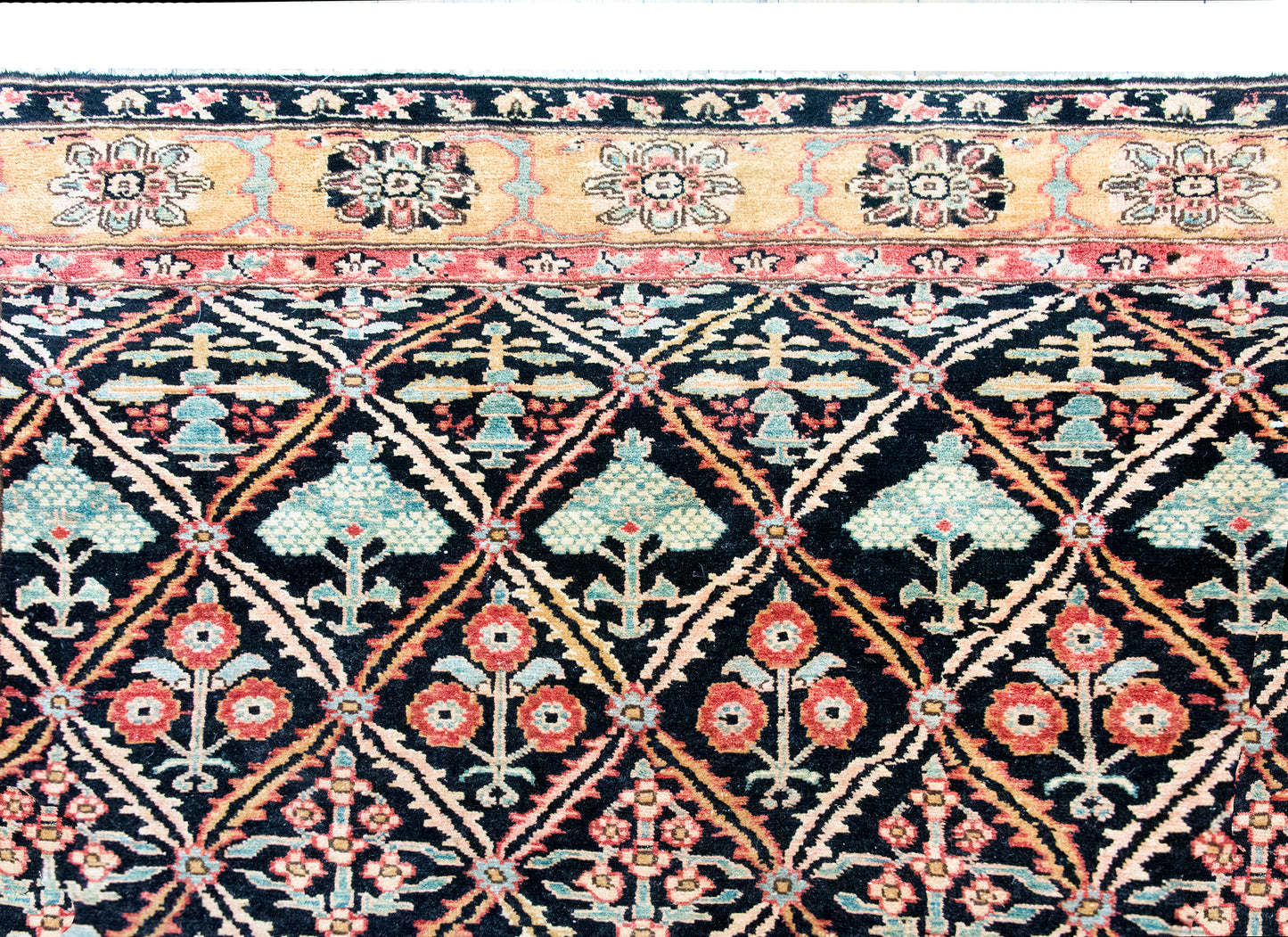 Mid 20th Century Indian Heriz Rug For Sale