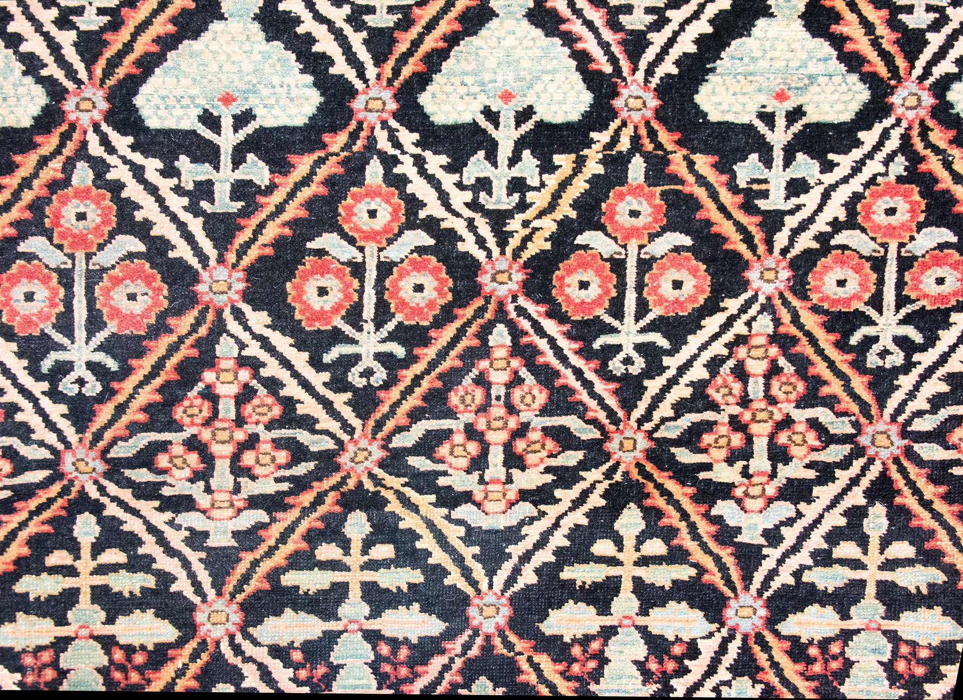 Mid 20th Century Indian Heriz Rug For Sale