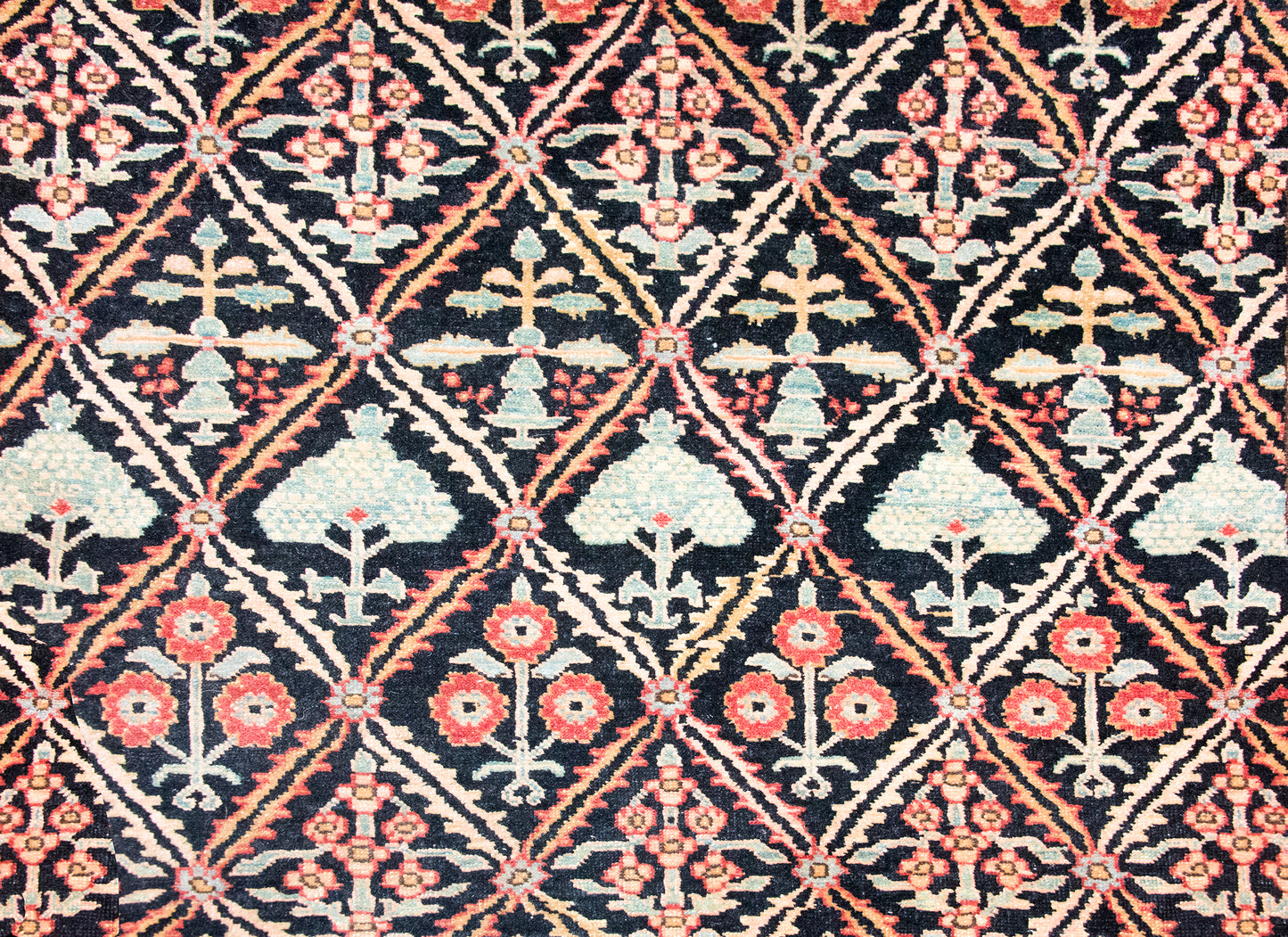 Mid 20th Century Indian Heriz Rug For Sale