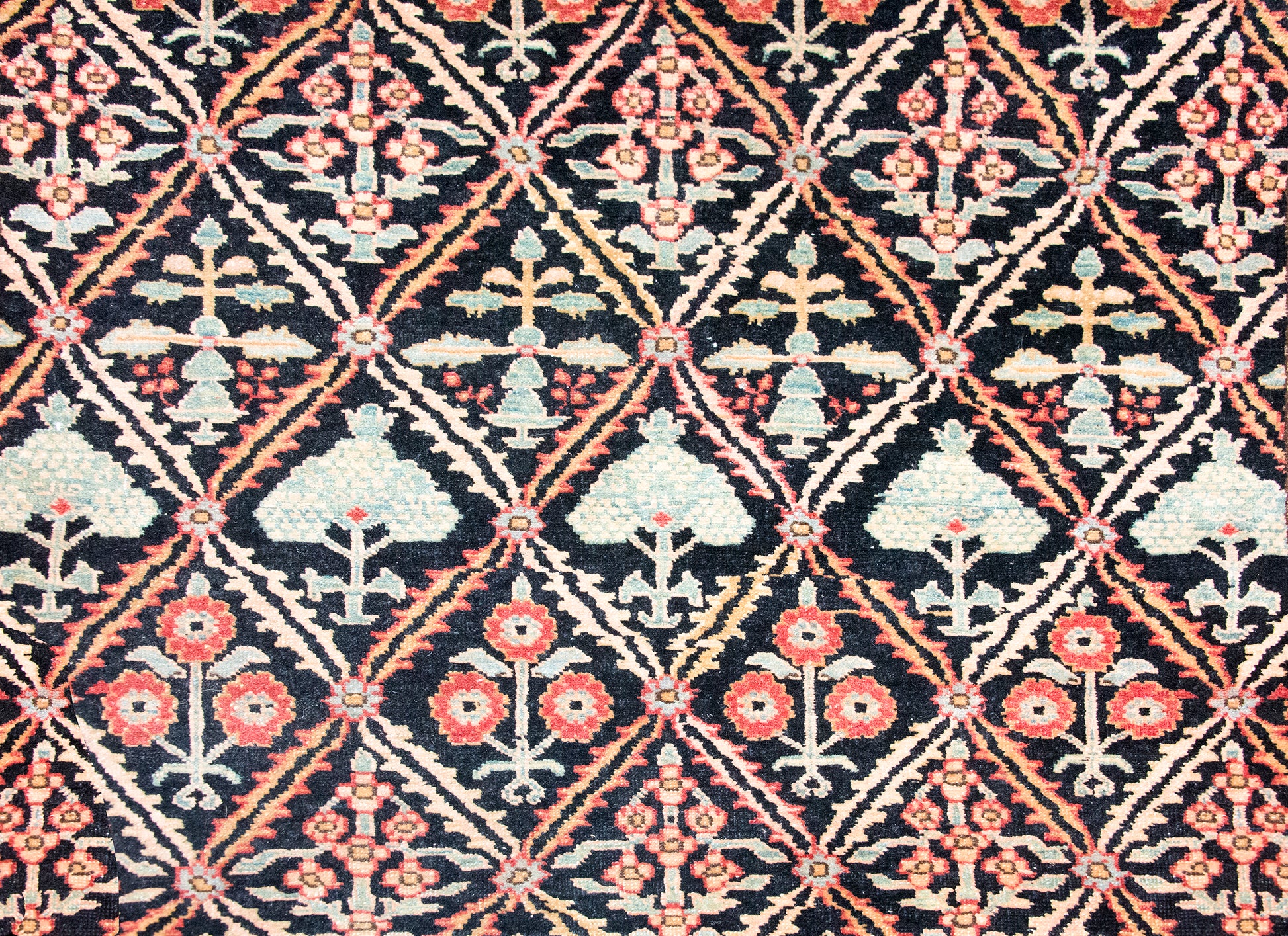 Mid 20th Century Indian Heriz Rug For Sale