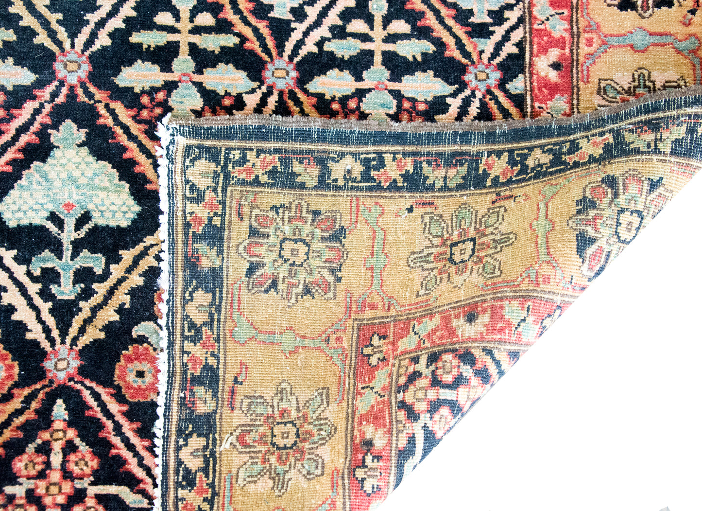 Mid 20th Century Indian Heriz Rug For Sale
