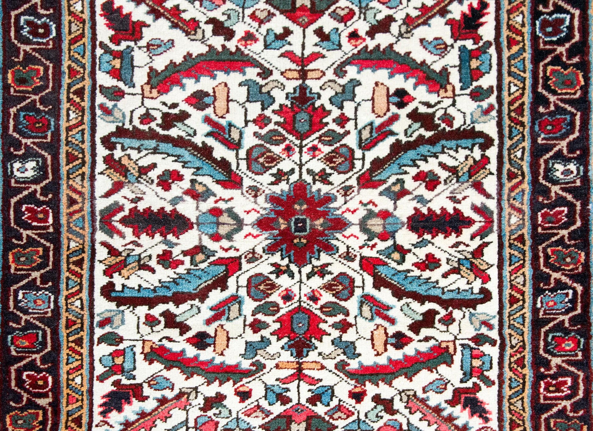 Vintage Persian Heriz Rug For Sale