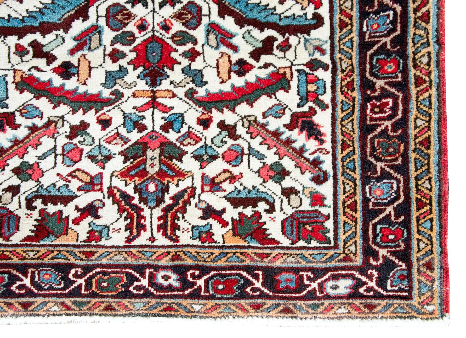Vintage Persian Heriz Rug For Sale