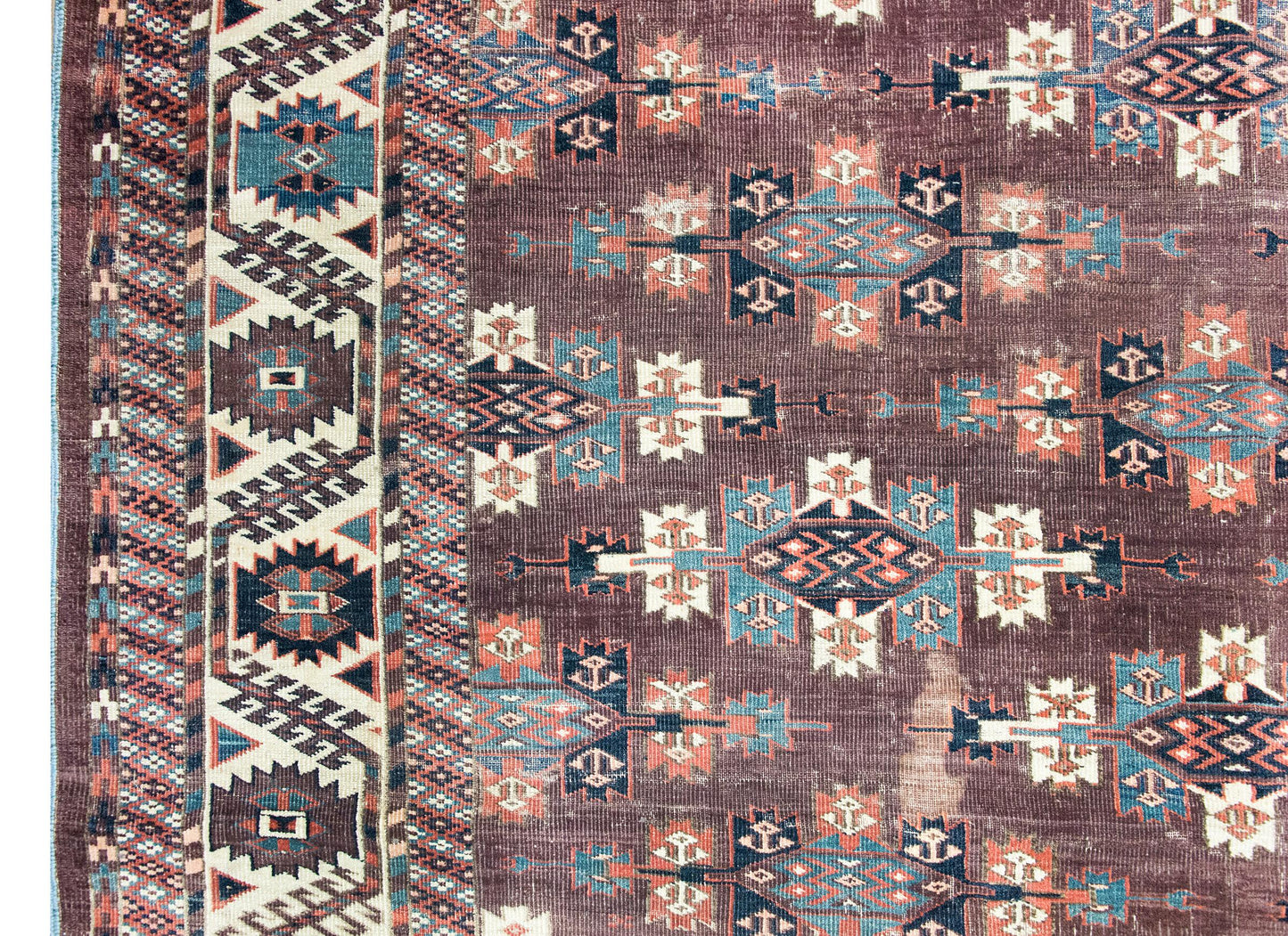 Early 20th Century Persian Turkmen Rug