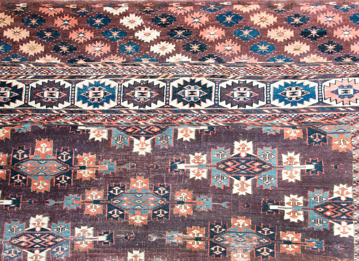 Early 20th Century Persian Turkmen Rug