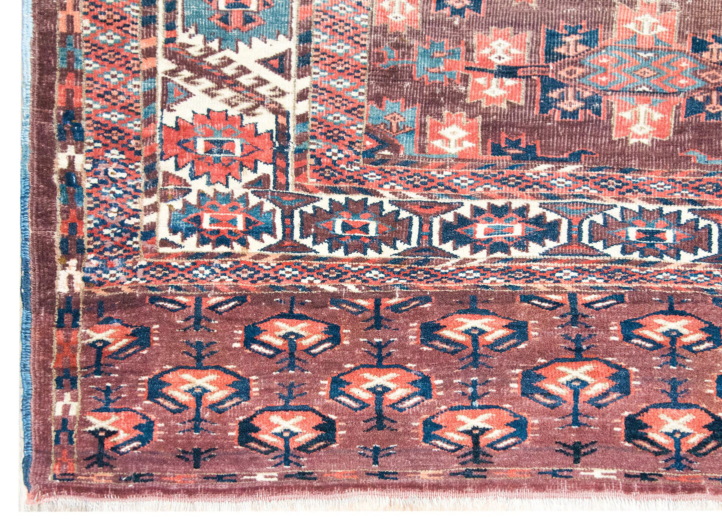 Early 20th Century Persian Turkmen Rug