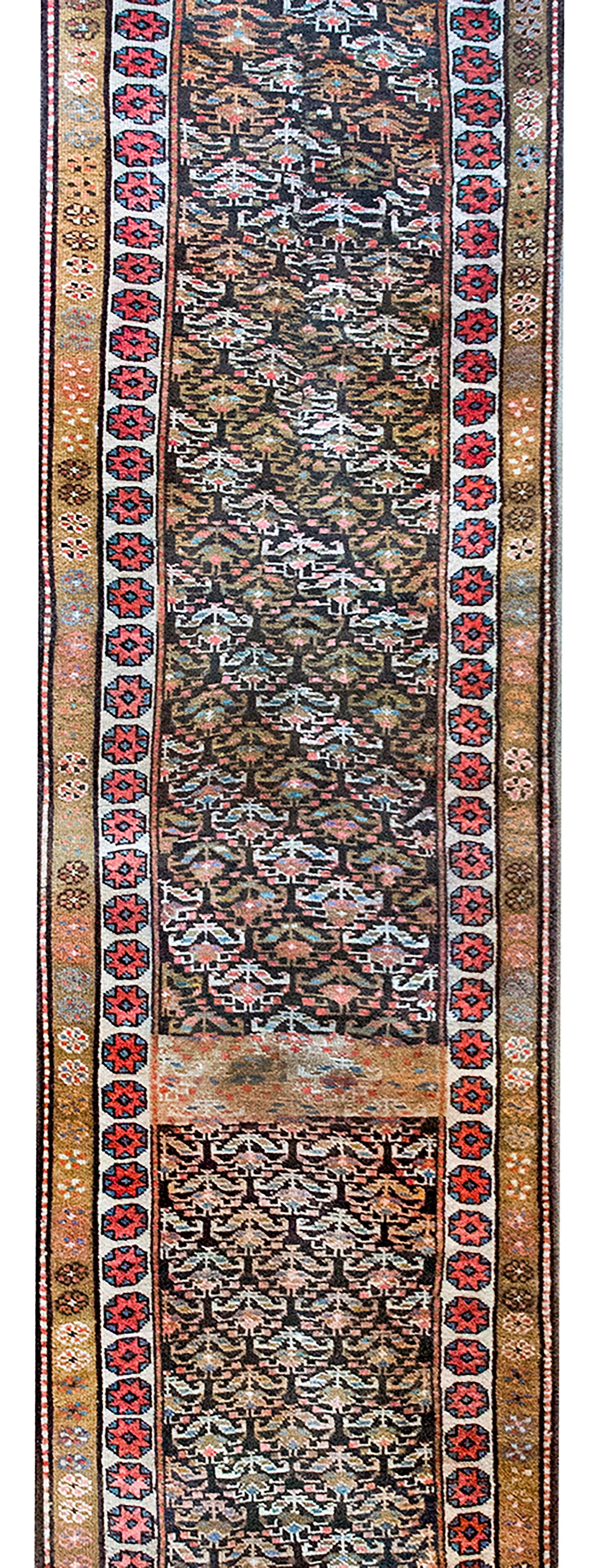 Early 20th Century Persian Kurdish Runner