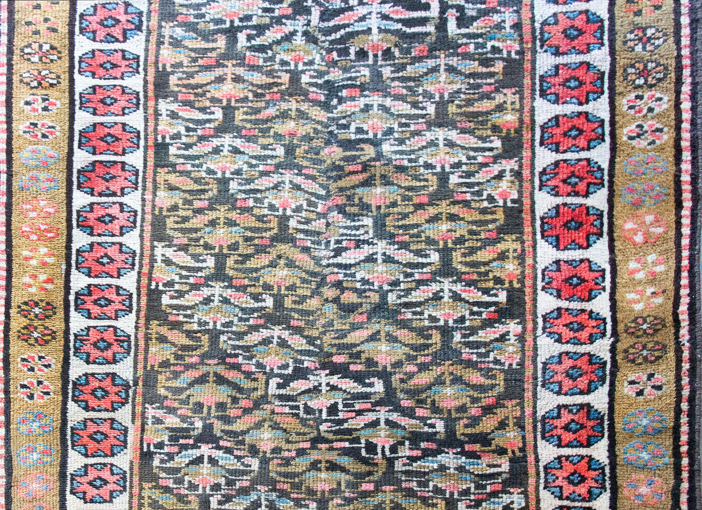 Early 20th Century Persian Kurdish Runner