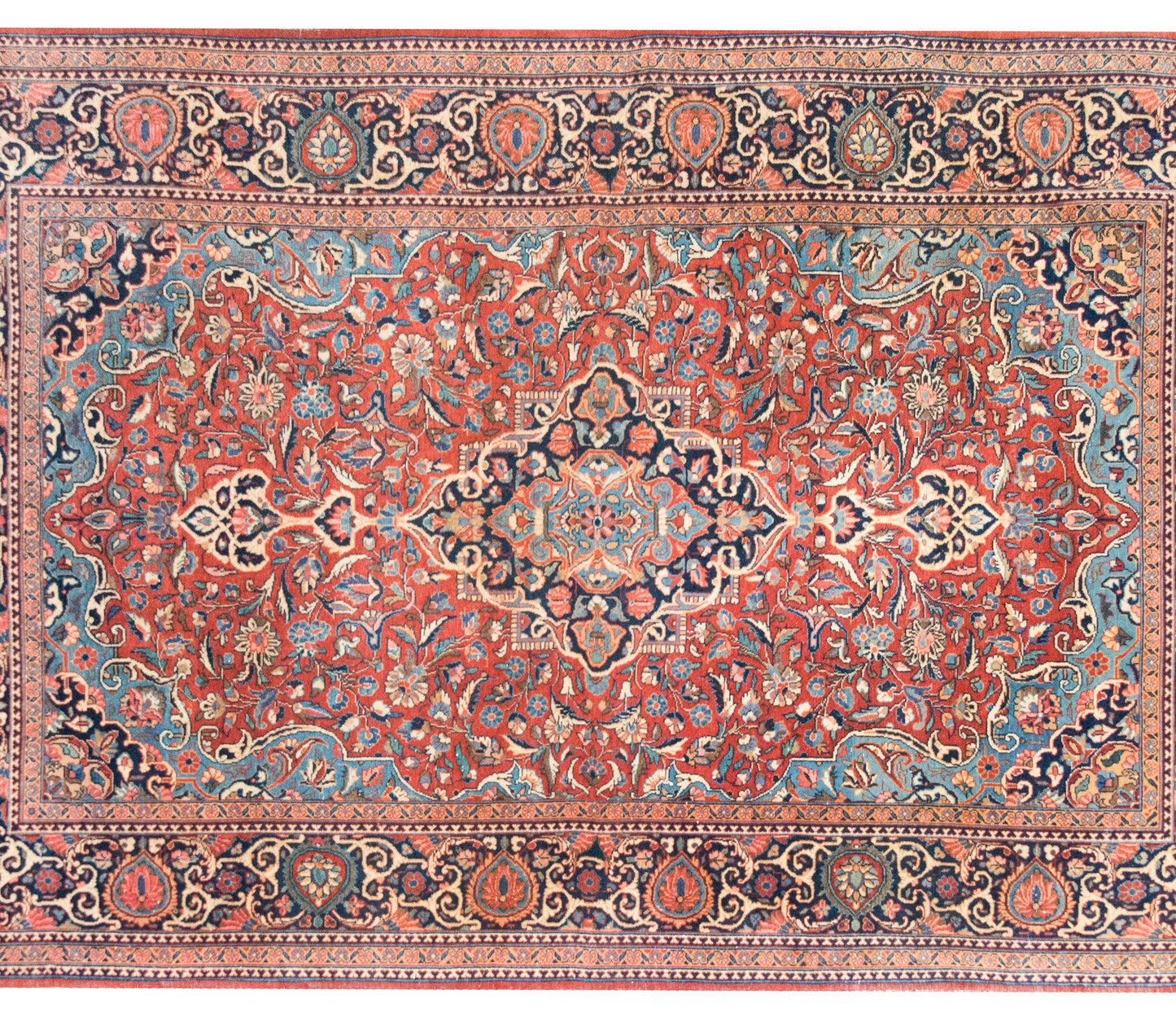 Early 20th Century Persian Kashan Rug