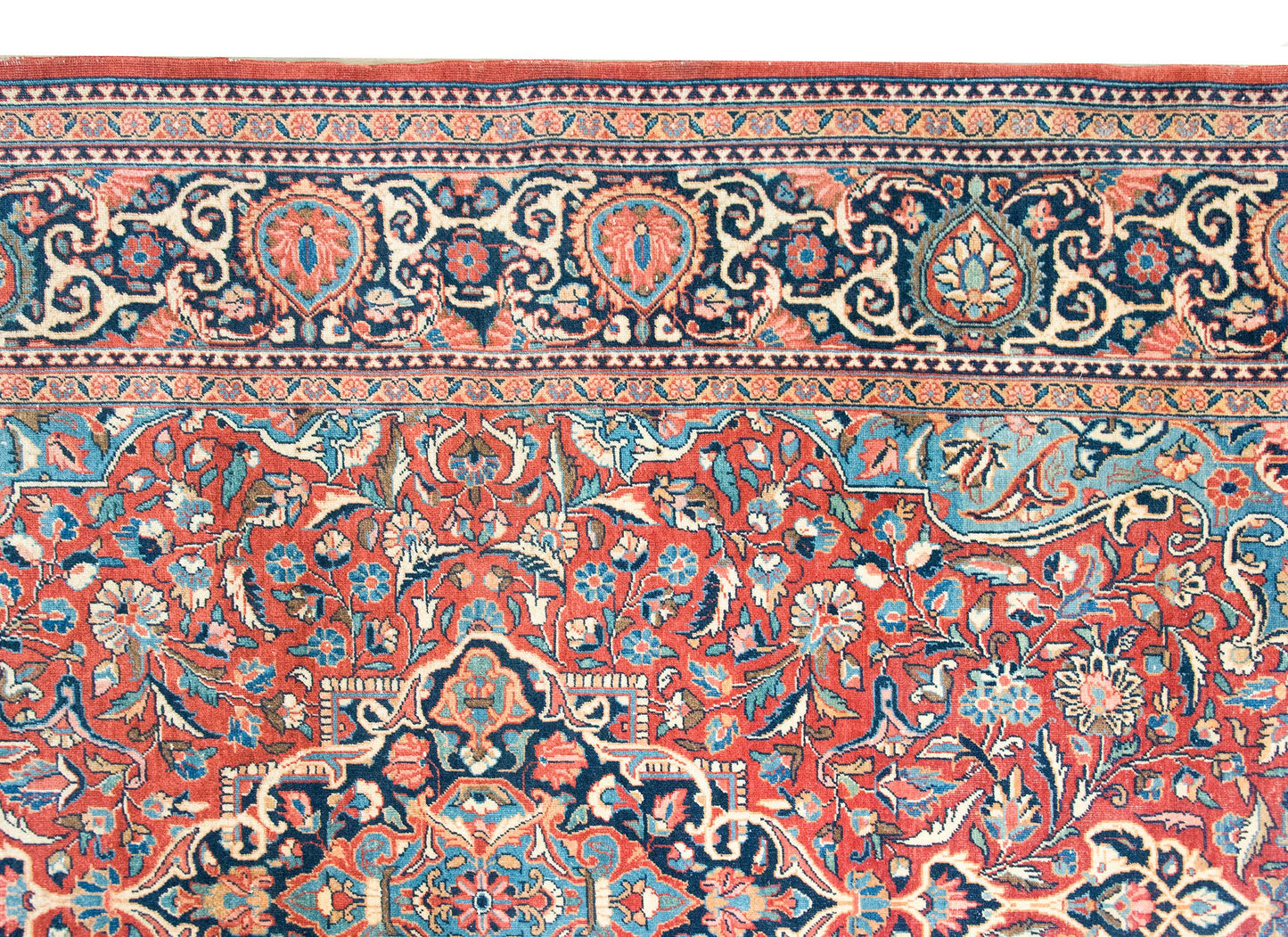 Early 20th Century Persian Kashan Rug