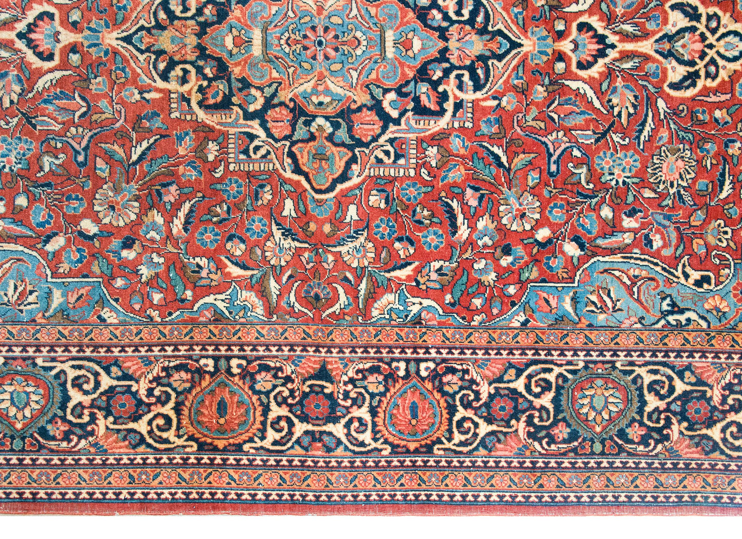 Early 20th Century Persian Kashan Rug