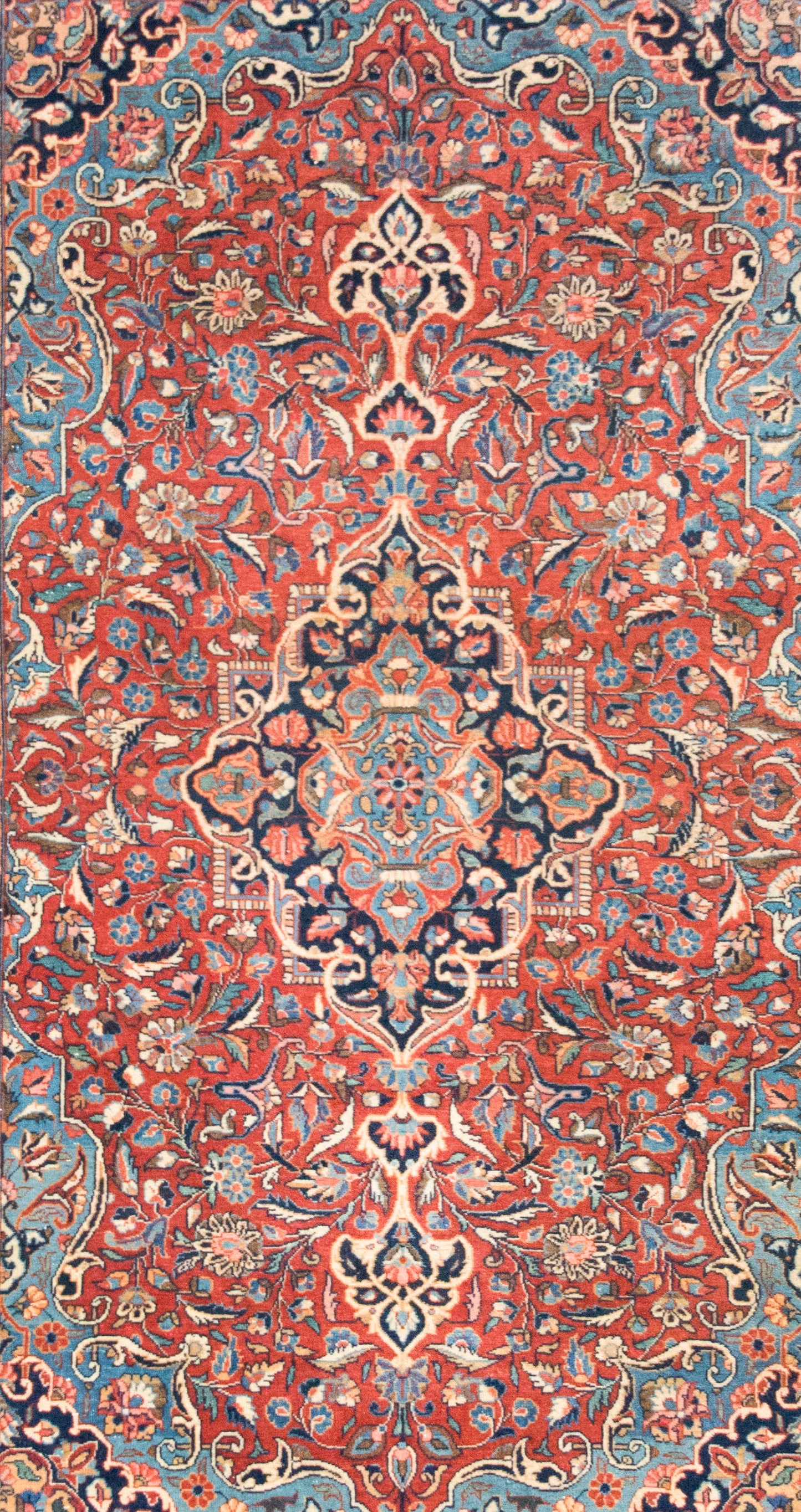 Early 20th Century Persian Kashan Rug