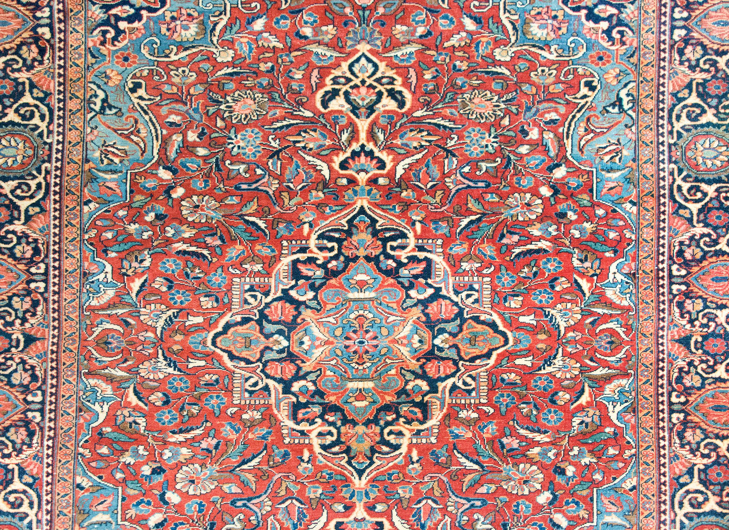 Early 20th Century Persian Kashan Rug