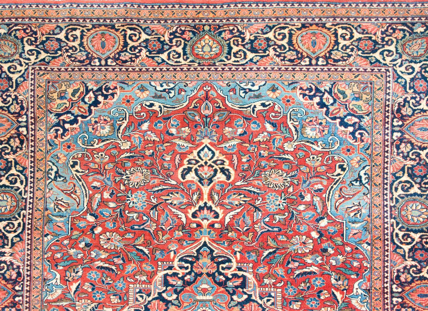 Early 20th Century Persian Kashan Rug