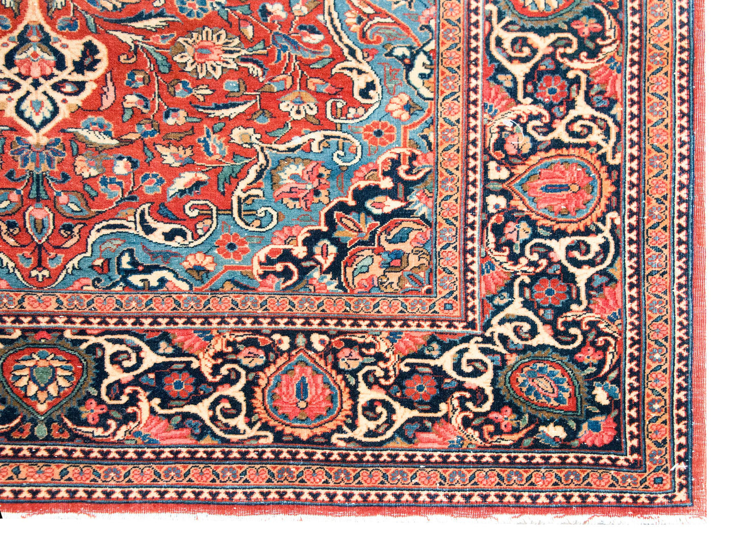 Early 20th Century Persian Kashan Rug