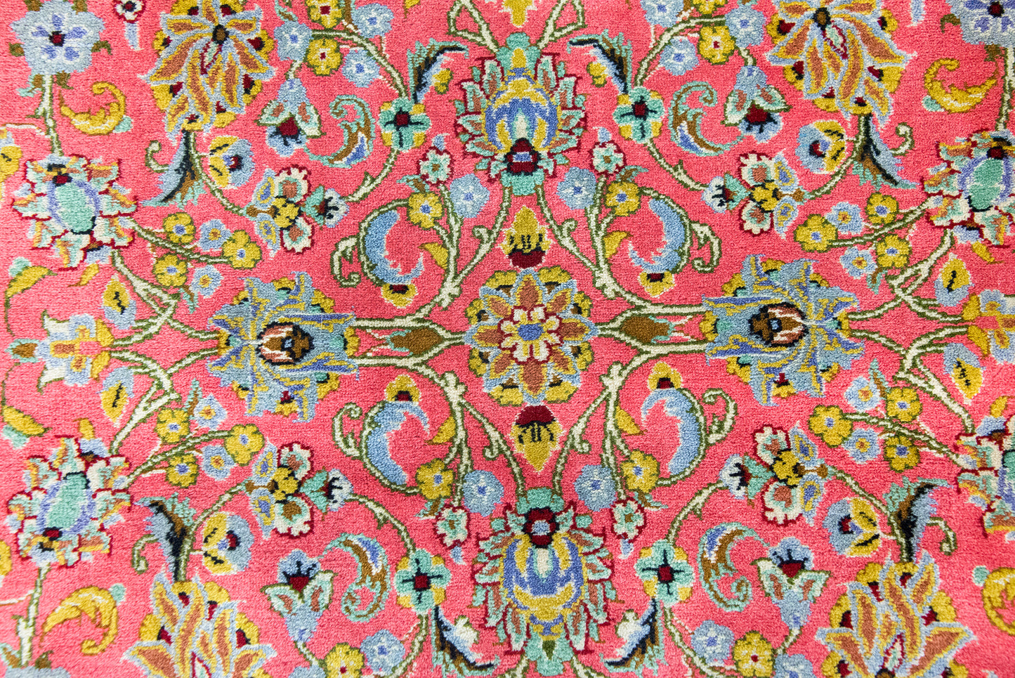 Late 20th Century Persian Qum Rug For Sale