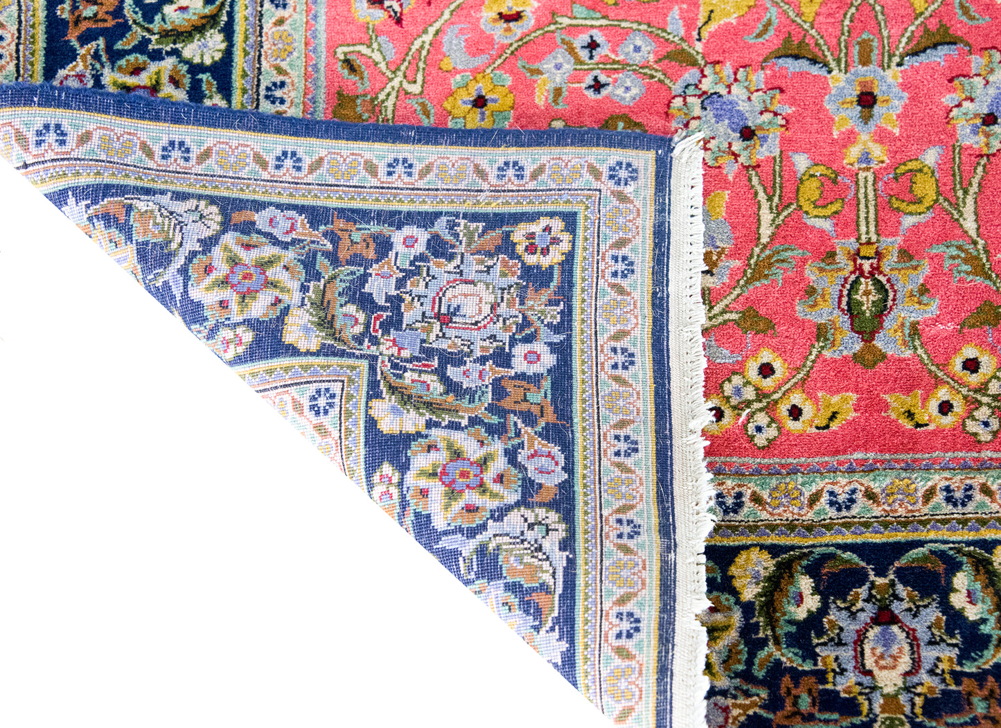 Late 20th Century Persian Qum Rug For Sale