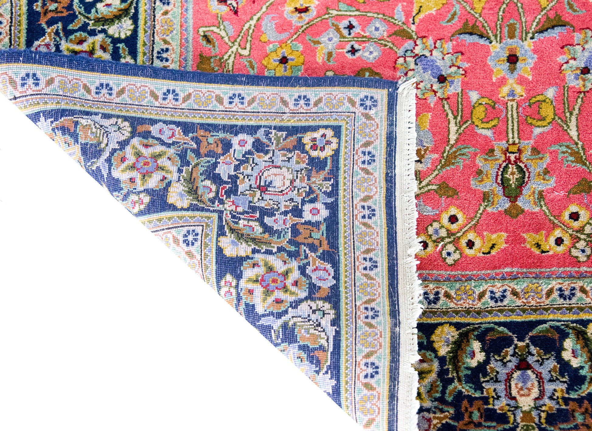 Late 20th Century Persian Qum Rug For Sale