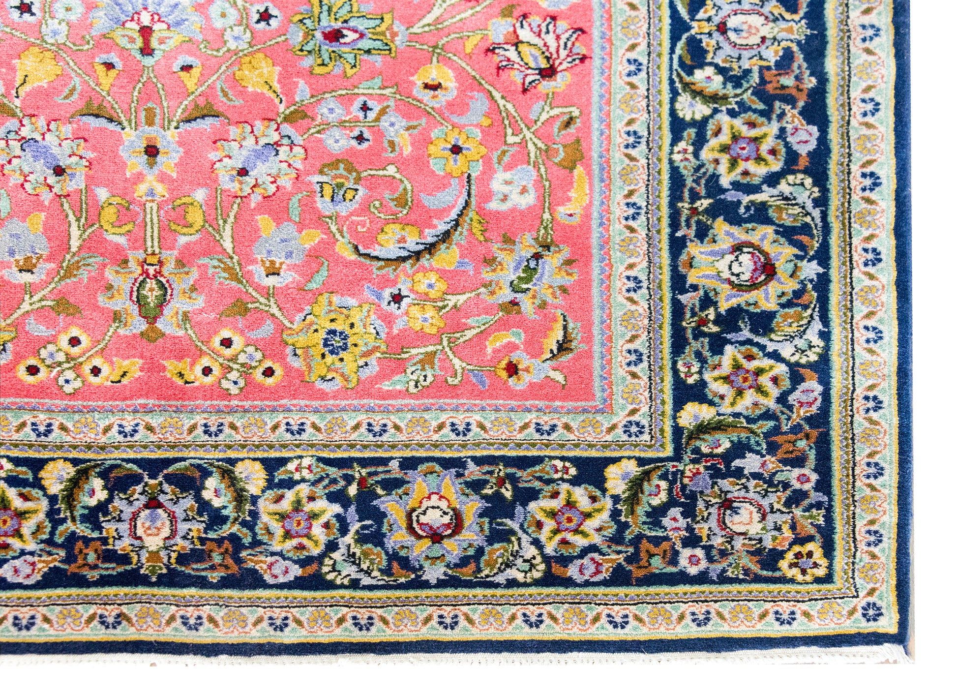 Late 20th Century Persian Qum Rug For Sale
