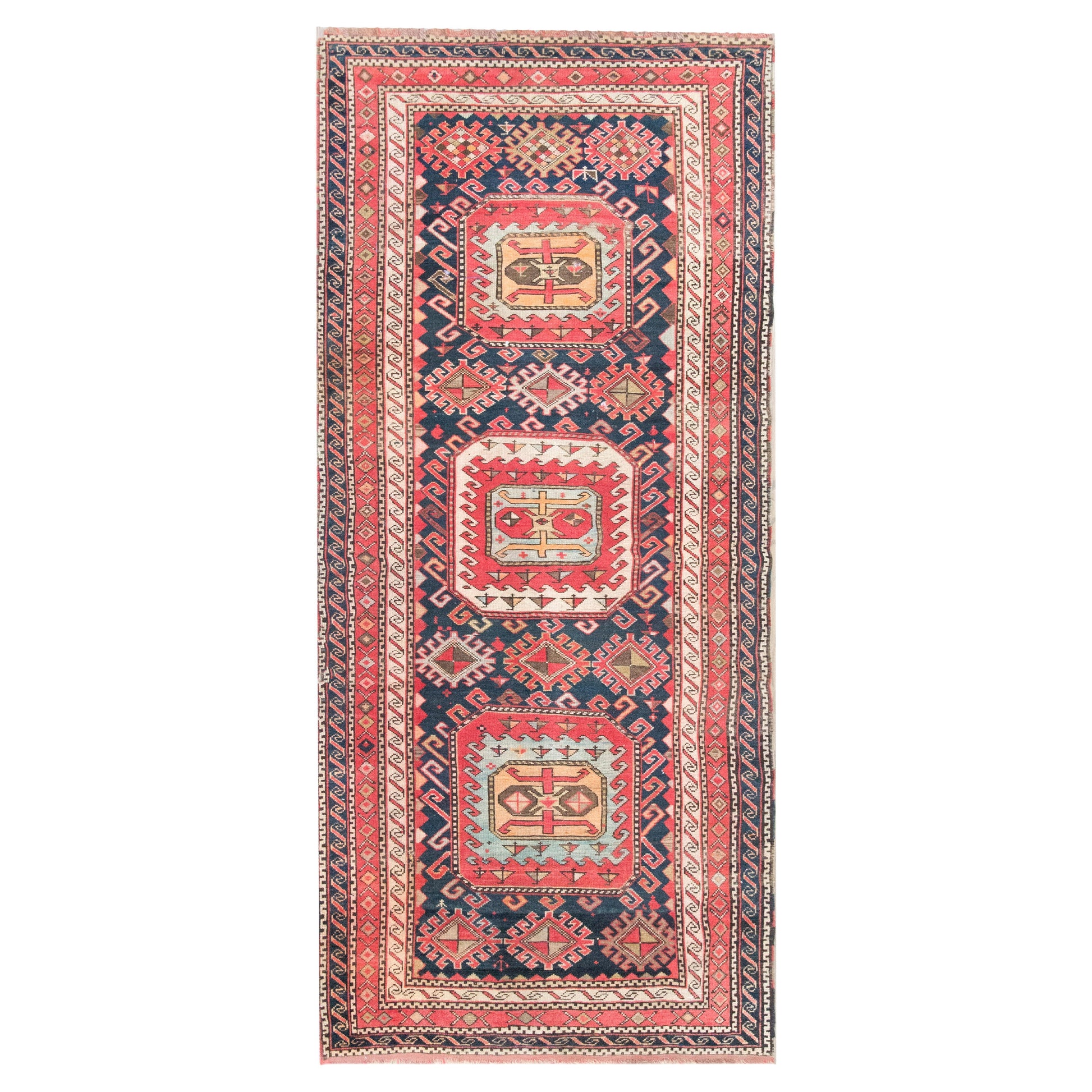 Early 20th Century Persian Shrivan Rug For Sale