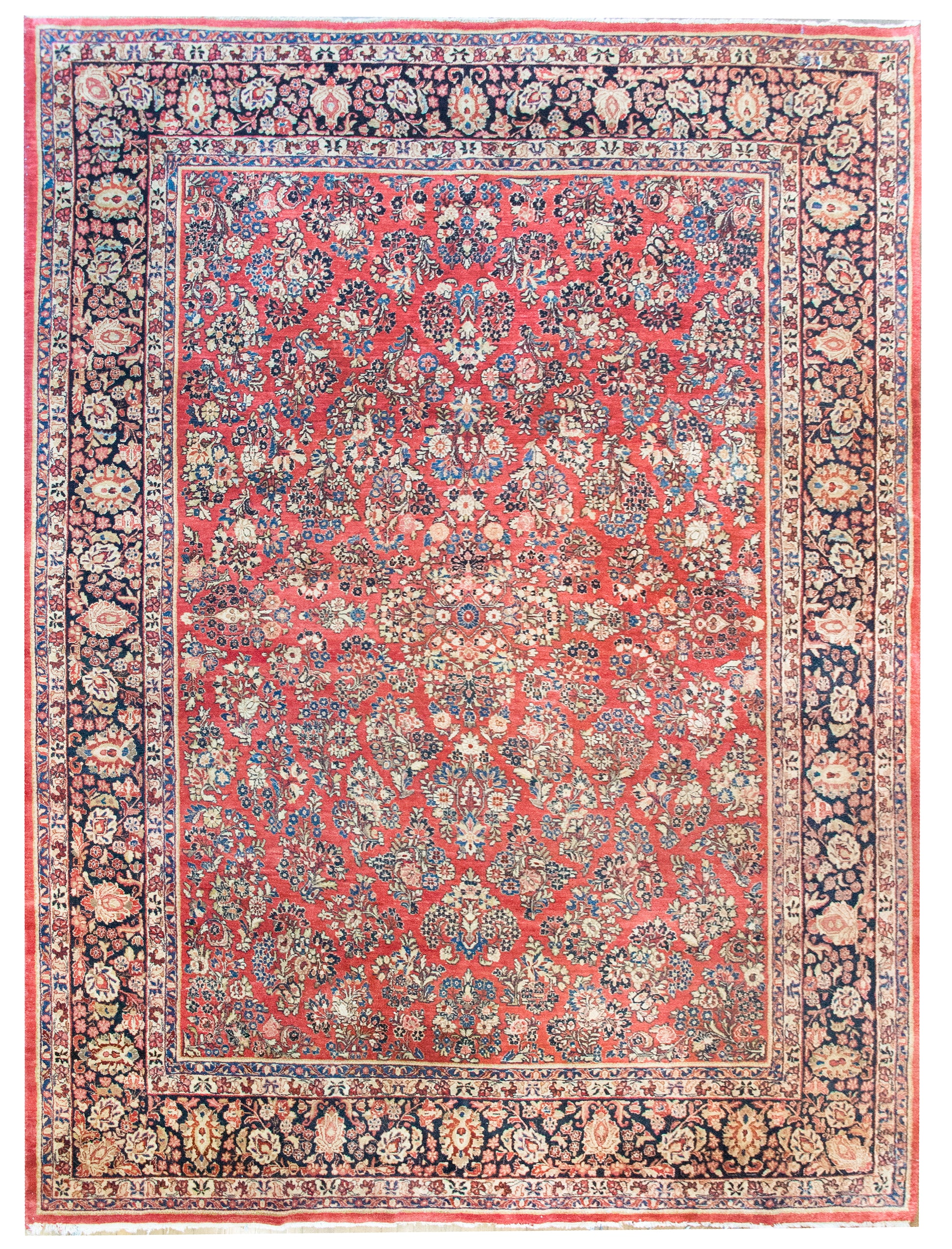 Early 20th Century Persian Sarouk Rug For Sale