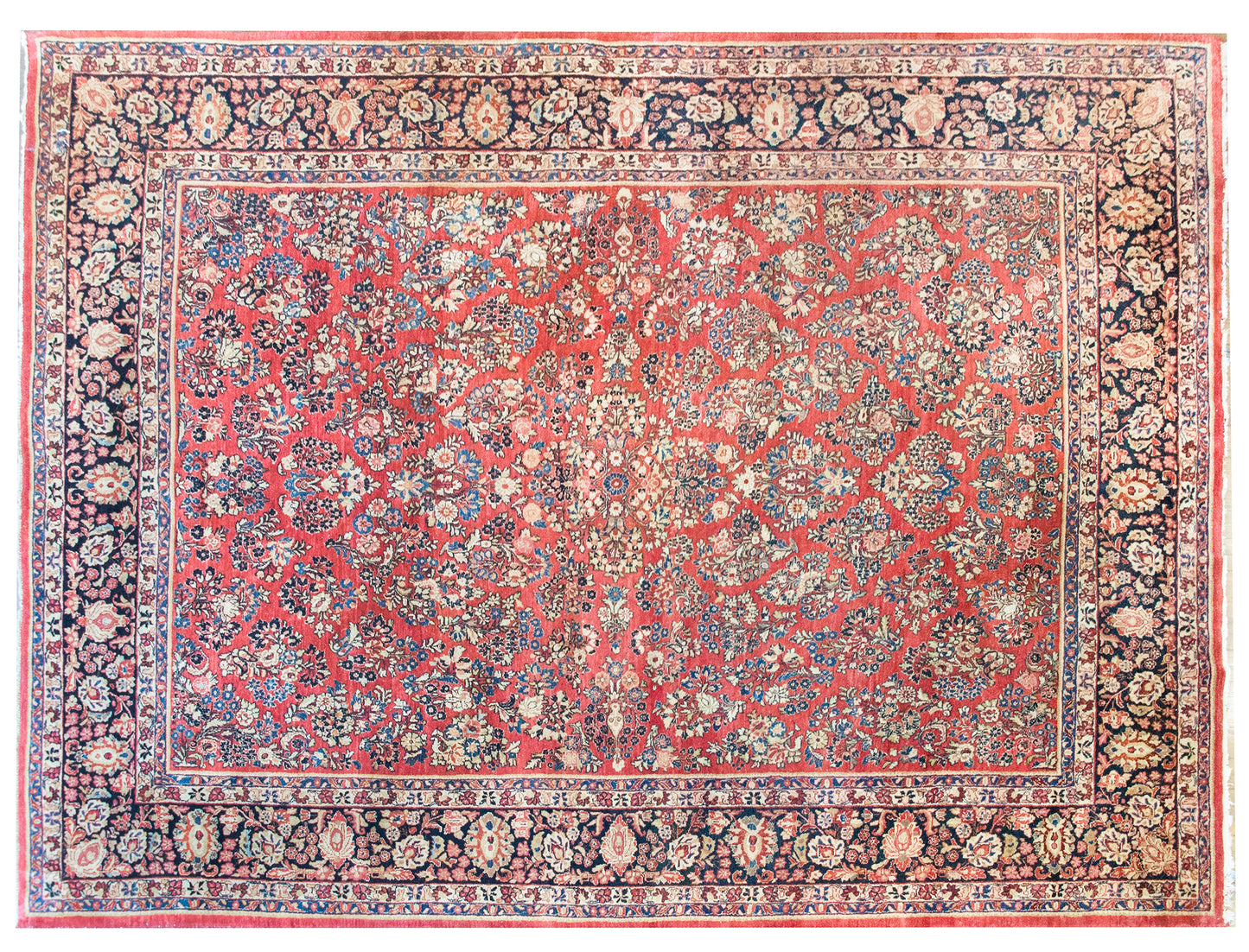 Early 20th Century Persian Sarouk Rug For Sale