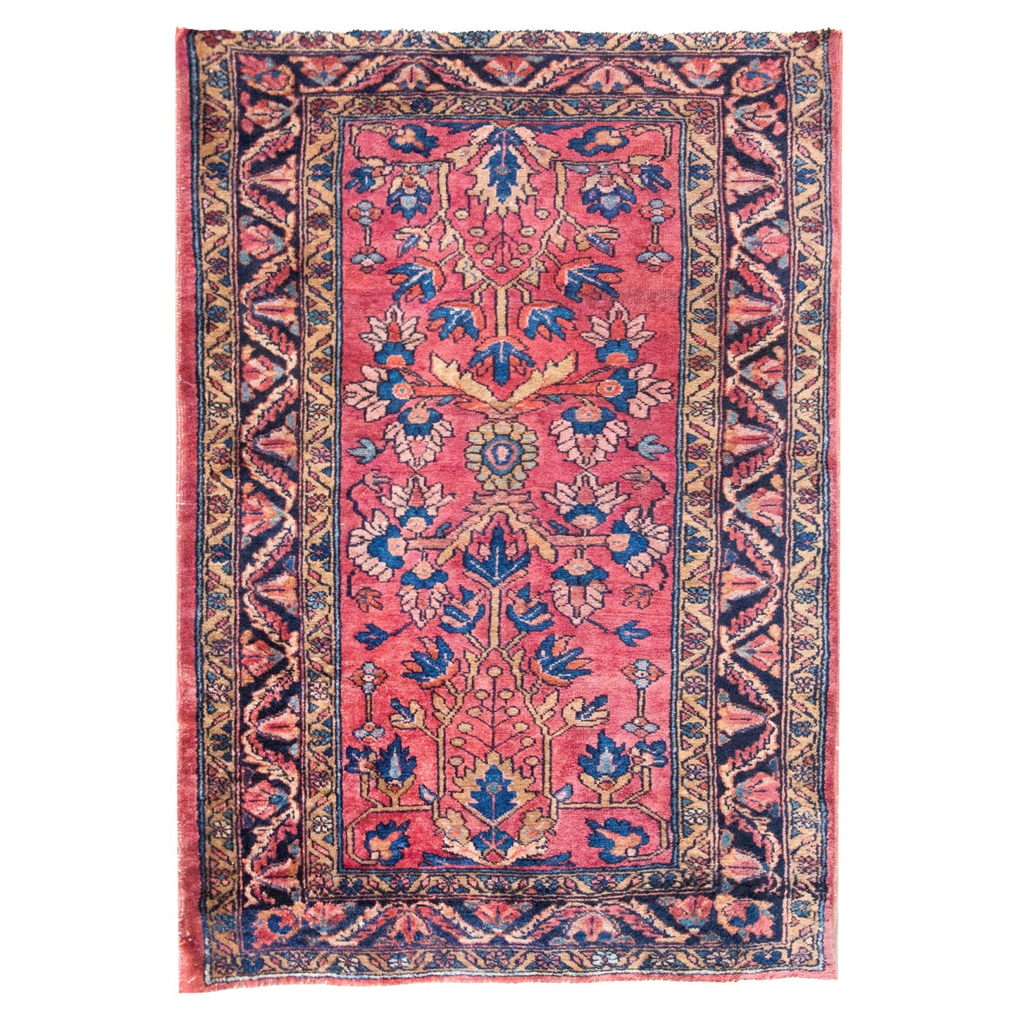 Early 20th Century Persian Lilihan Rug For Sale