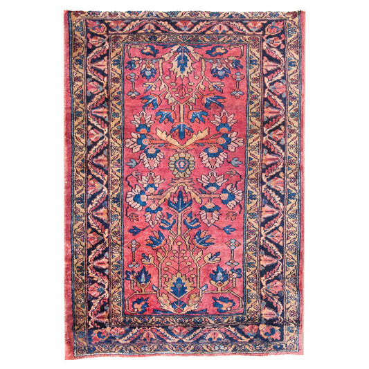 Early 20th Century Persian Lilihan Rug For Sale