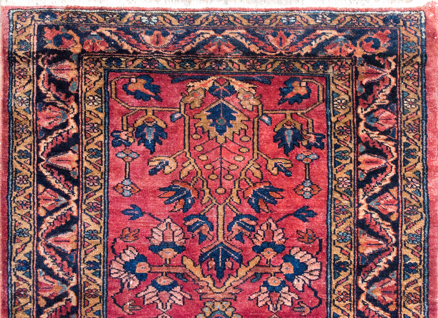 Early 20th Century Persian Lilihan Rug