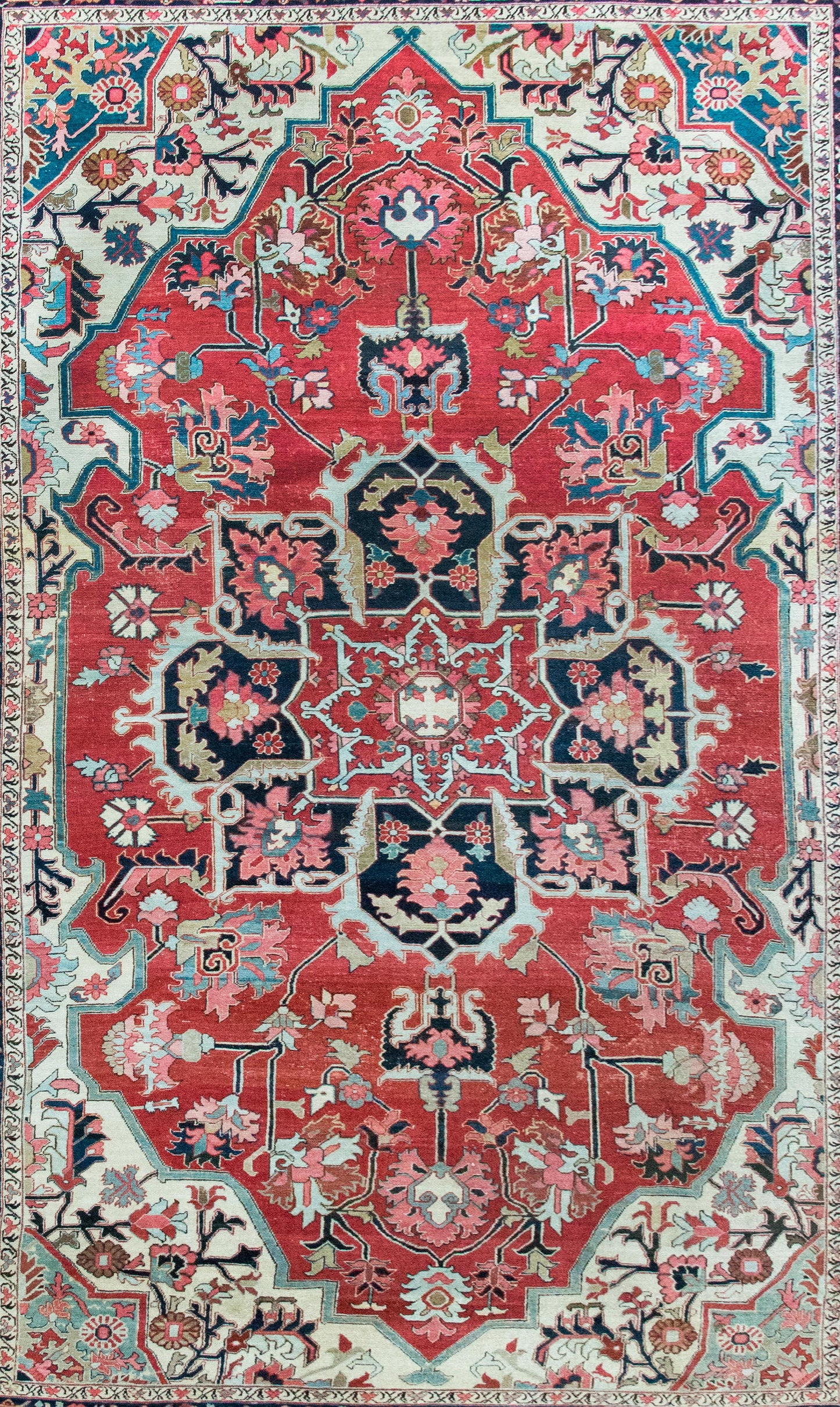 Late 19th Century Persian Serapi Rug